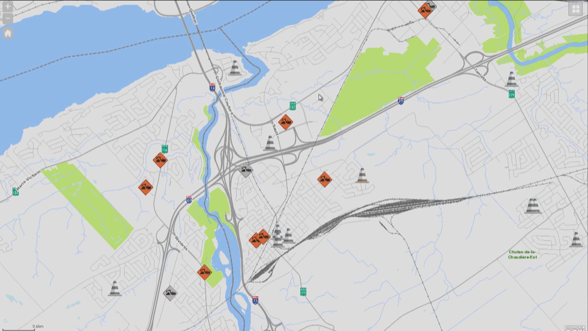 Travaux routiers Saguenay travaille à l’élaboration d’une carte