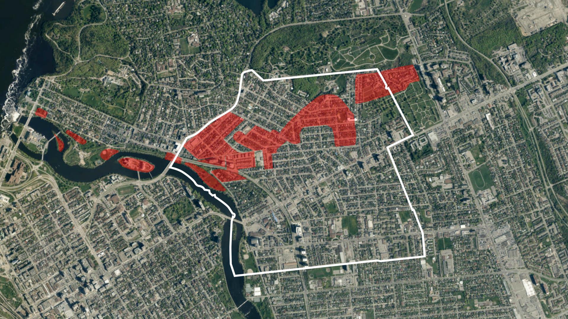 Des milliers de résidents du quartier Vanier à Ottawa vivent sur d