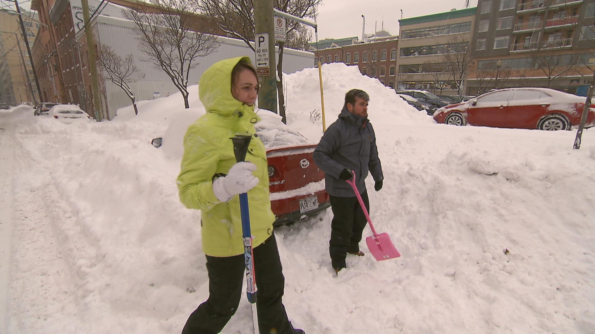 Lendemain de tempête à Québec la Ville satisfaite du déneigement RadioCanada.ca