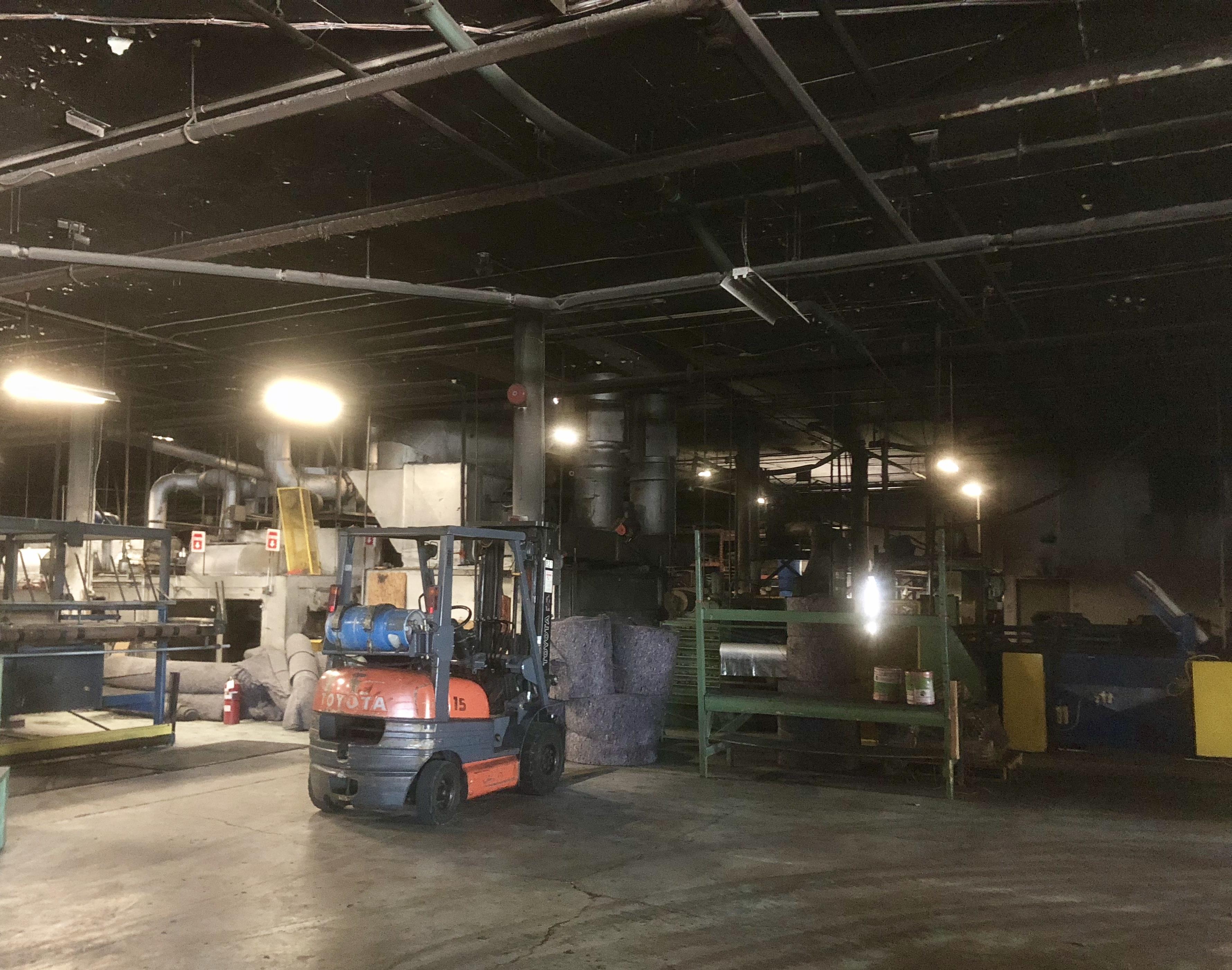 Un incendie force un arrêt de production chez Feutre national Radio