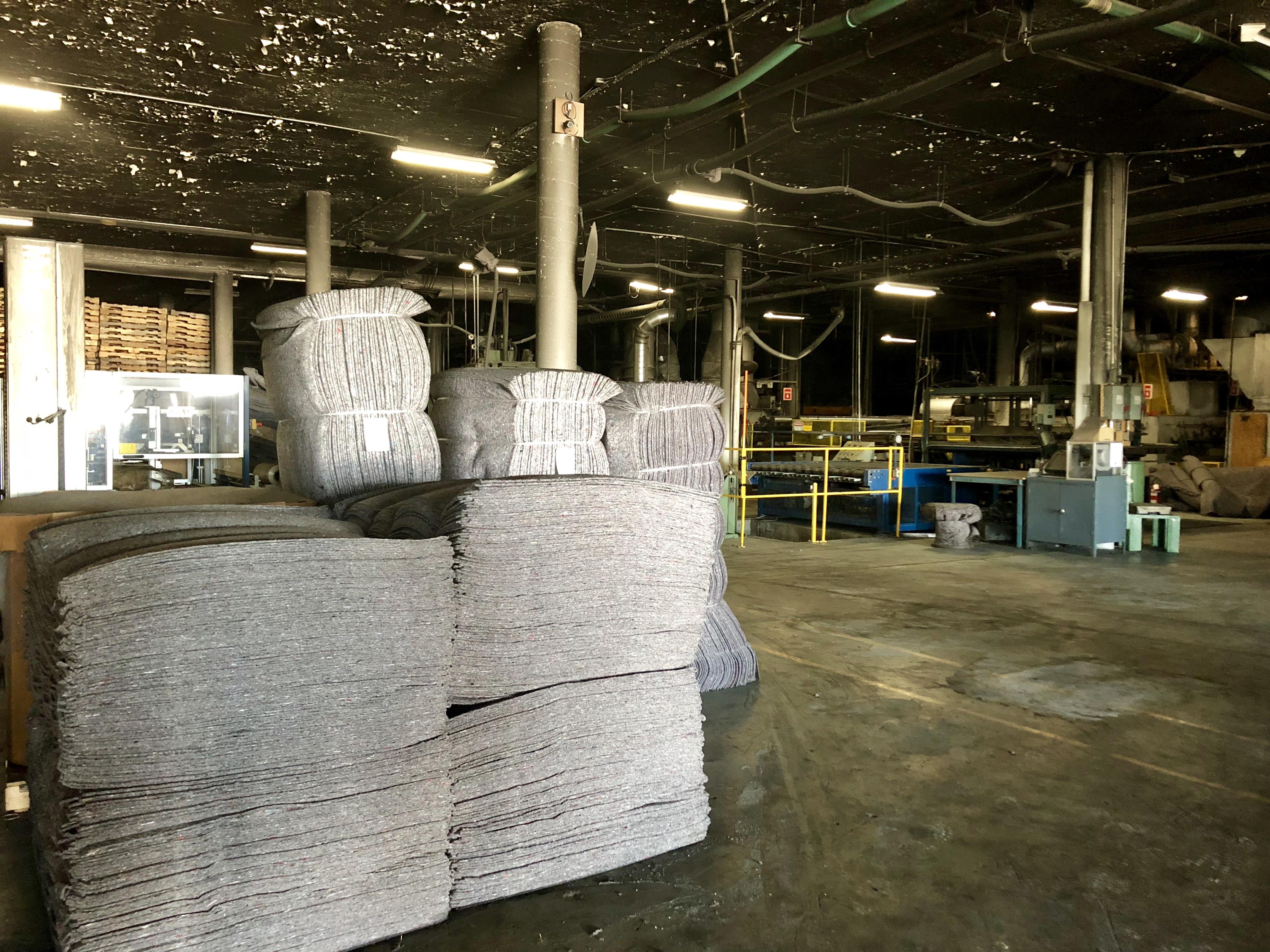 Un incendie force un arrêt de production chez Feutre national Radio