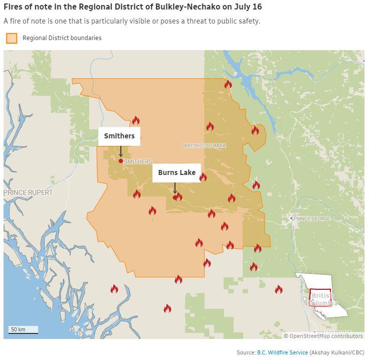 Military Prepares To Deploy In B.C. As Hundreds Of Wildfires Burn ...