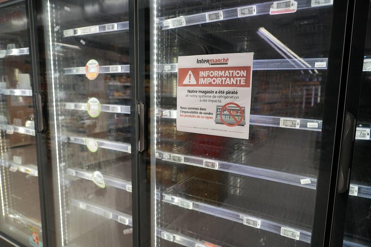 A fridge hack spoiled food in hundreds of French supermarkets ...