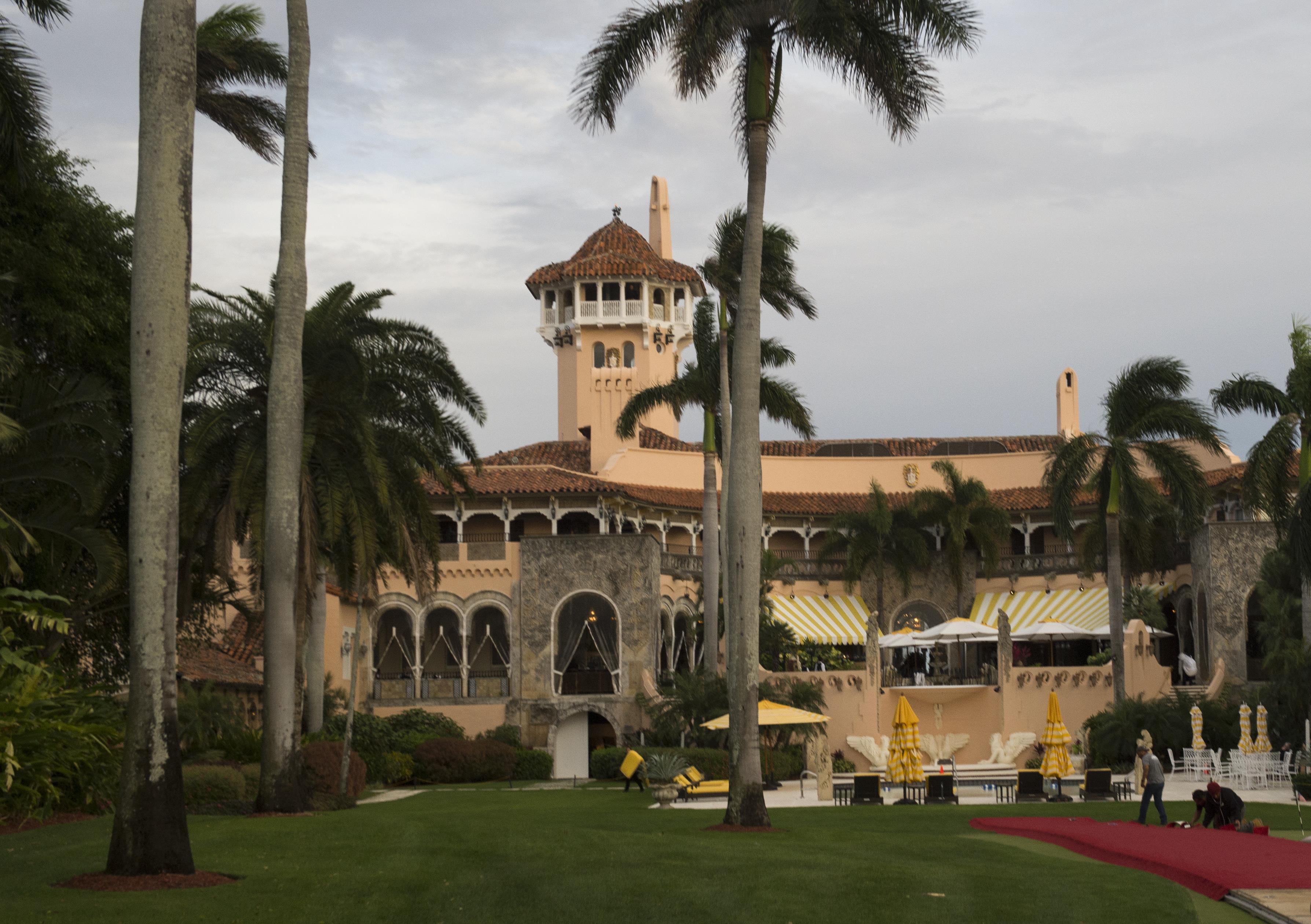 Mar A Lago Une Maison Blanche A Palm Beach Donald Trump President Des Etats Unis Radio Canada Ca