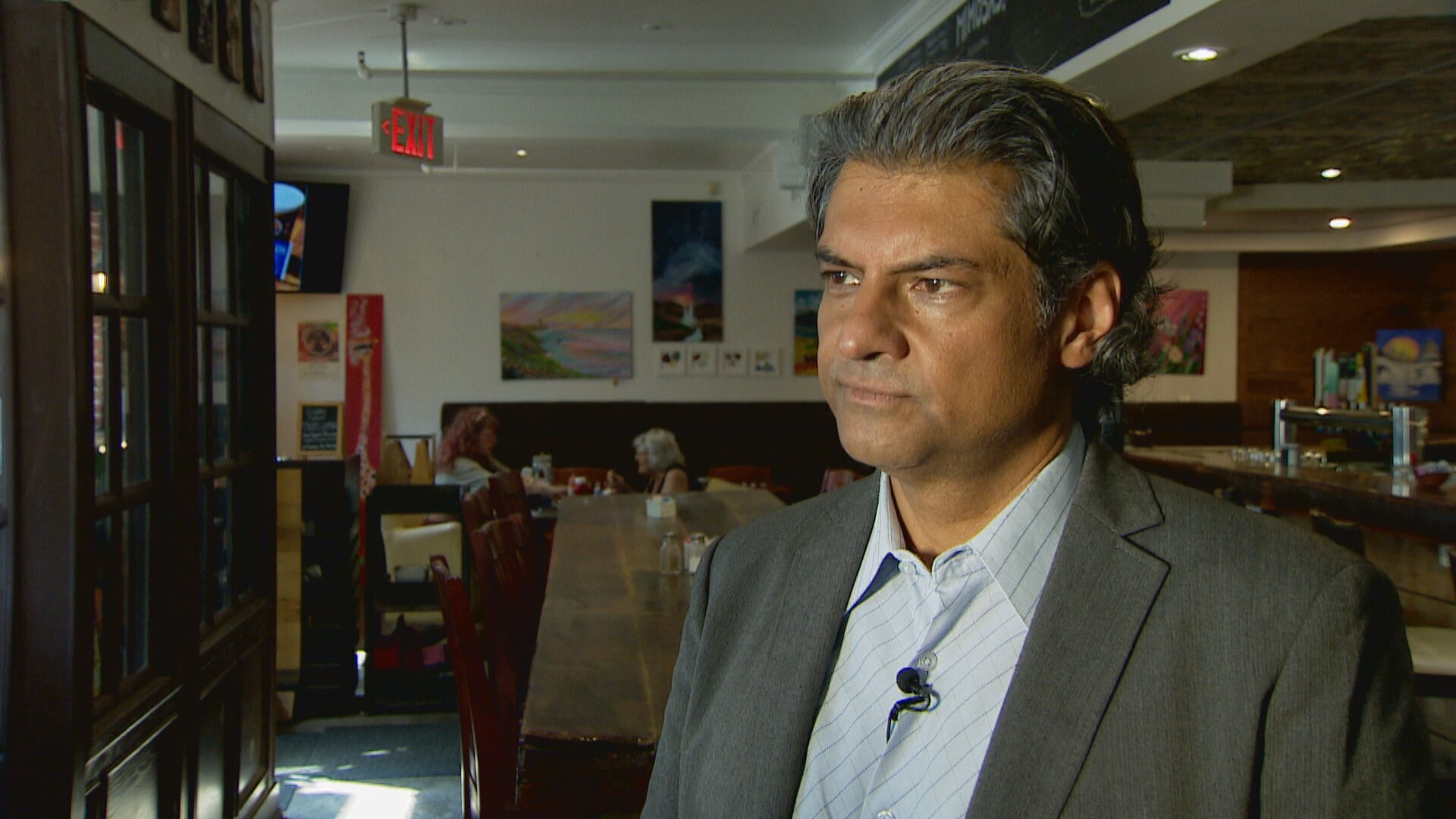 Rahim R Entrevue avec le candidat Rahim Jaffer | Le téléjournal Alberta