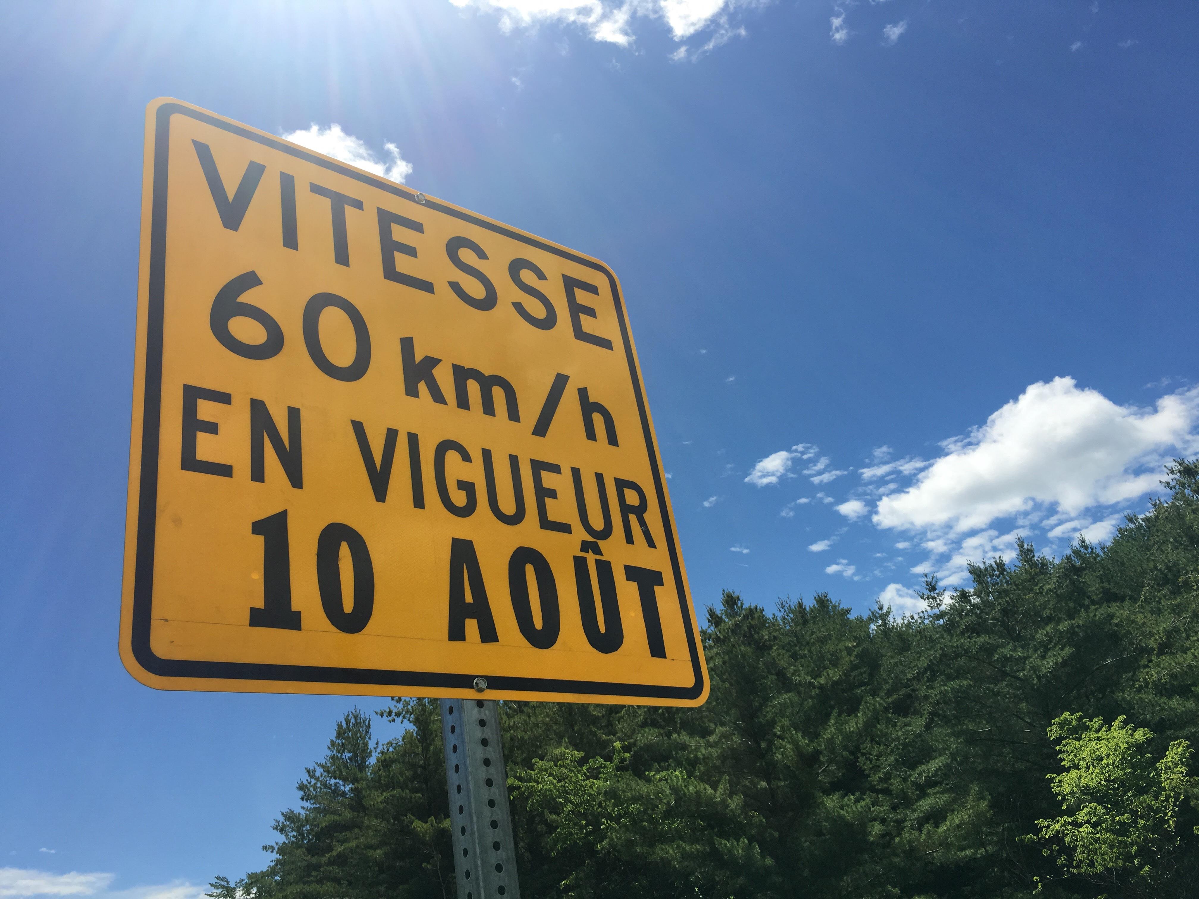La vitesse sera réduite sur le boulevard Lorrain à Gatineau Radio