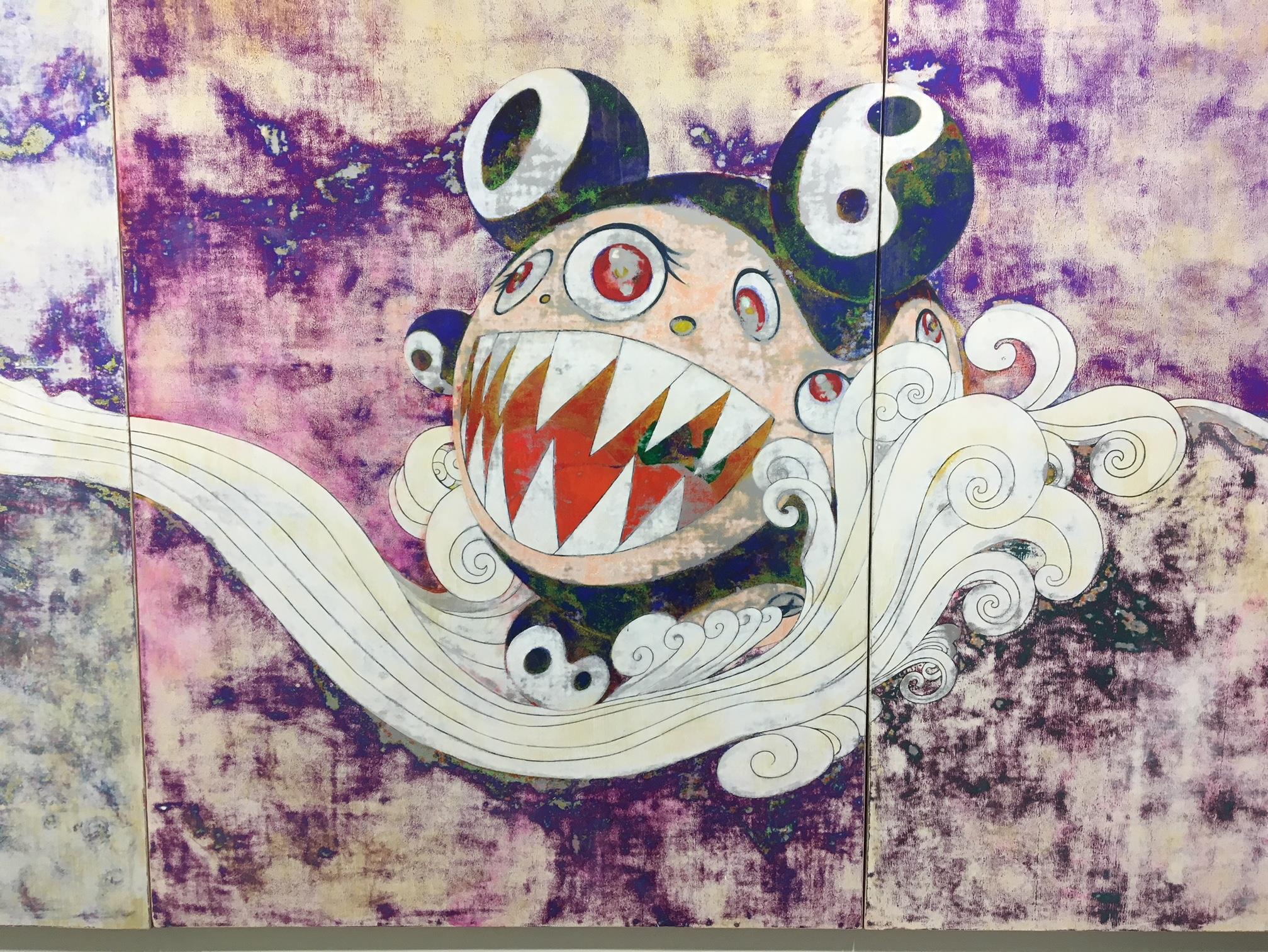 L’oeuvre Colorée De Takashi Murakami Exposée à Vancouver | Radio-Canada.ca