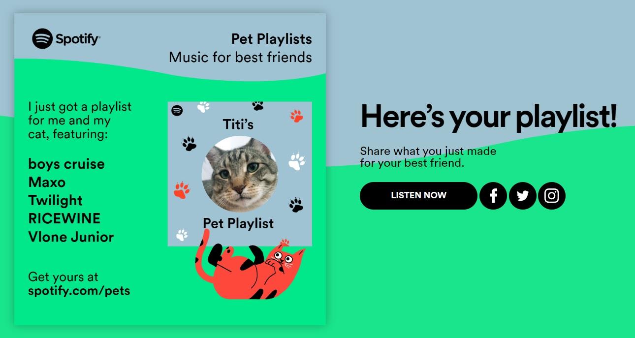 Spotify Propose Maintenant Des Listes De Lecture Pour Votre Animal De Compagnie Radio Canada Ca