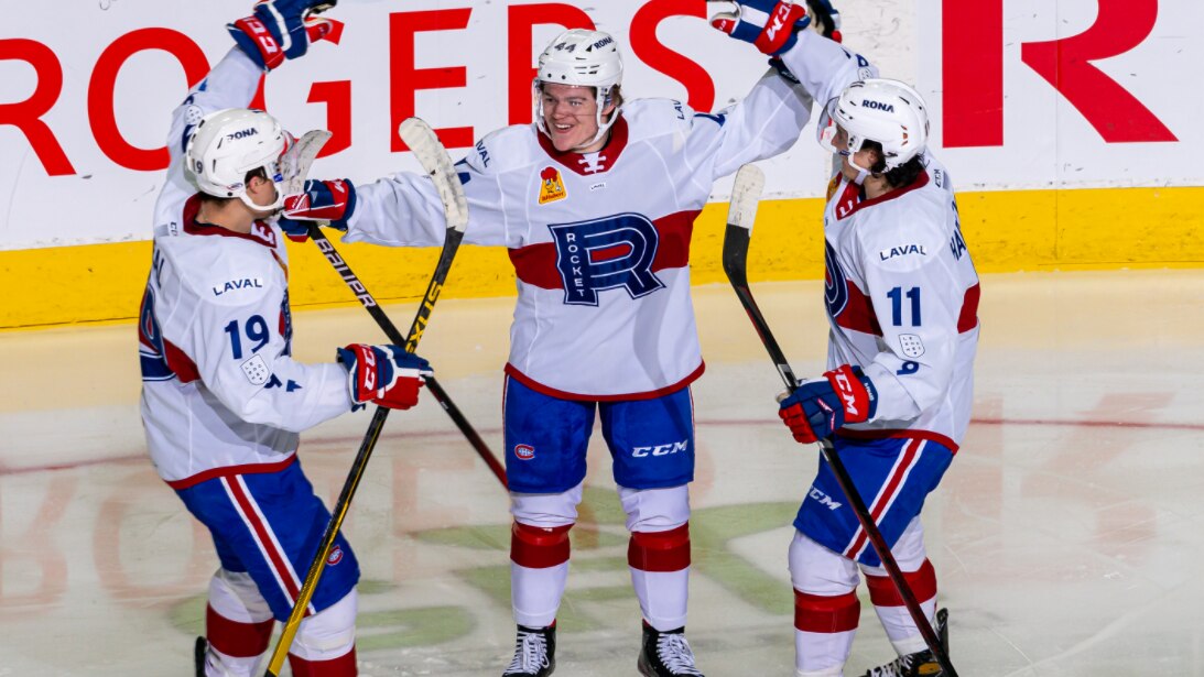 À Son Deuxième Match Avec Le Rocket, Cole Caufield Inscrit Encore Le ...