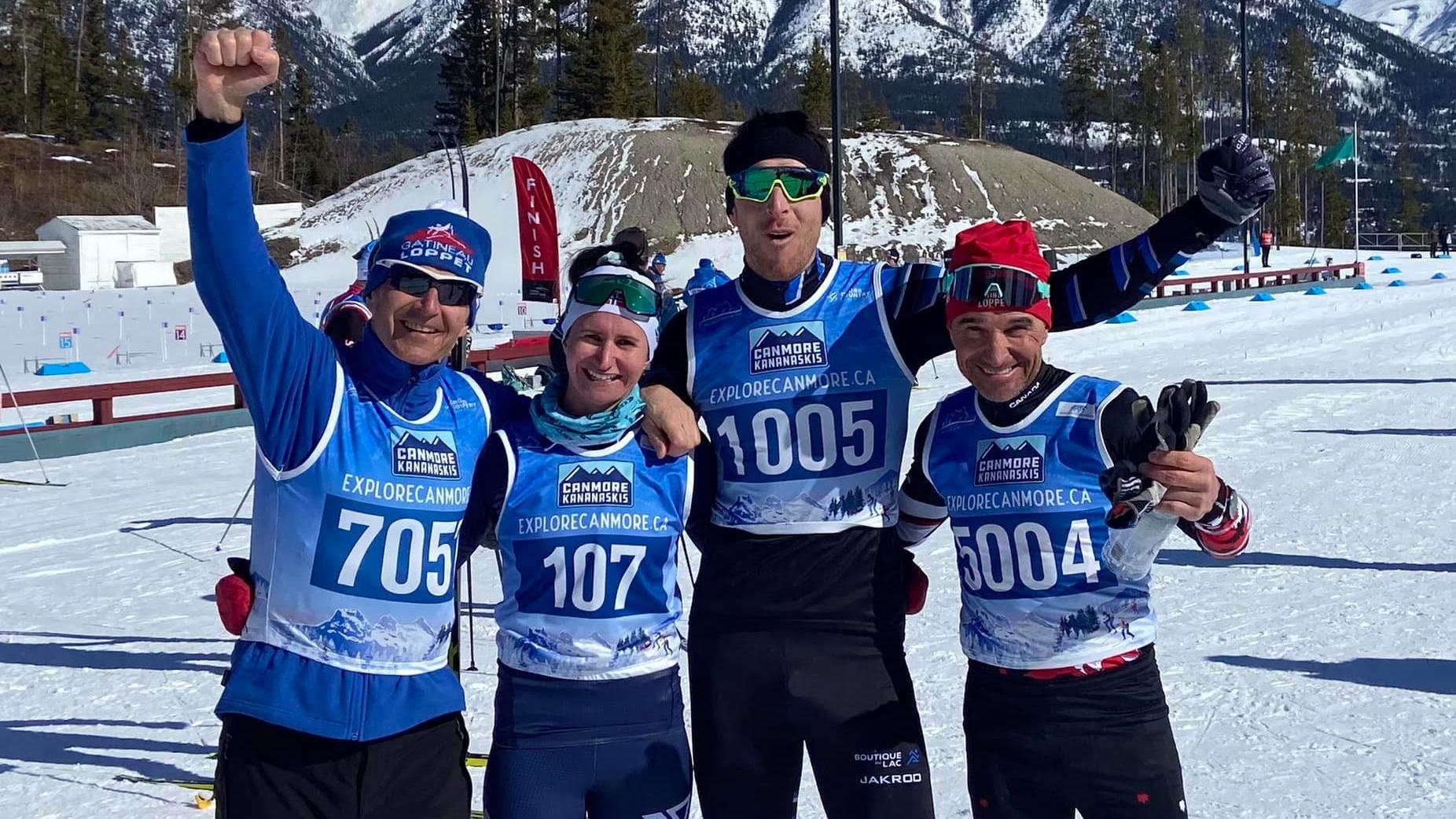 Des podiums en ski inattendus à Canmore pour une famille de Val-d'Or
Des podiums en ski inattendus à Canmore pour une famille de Val-d'Or