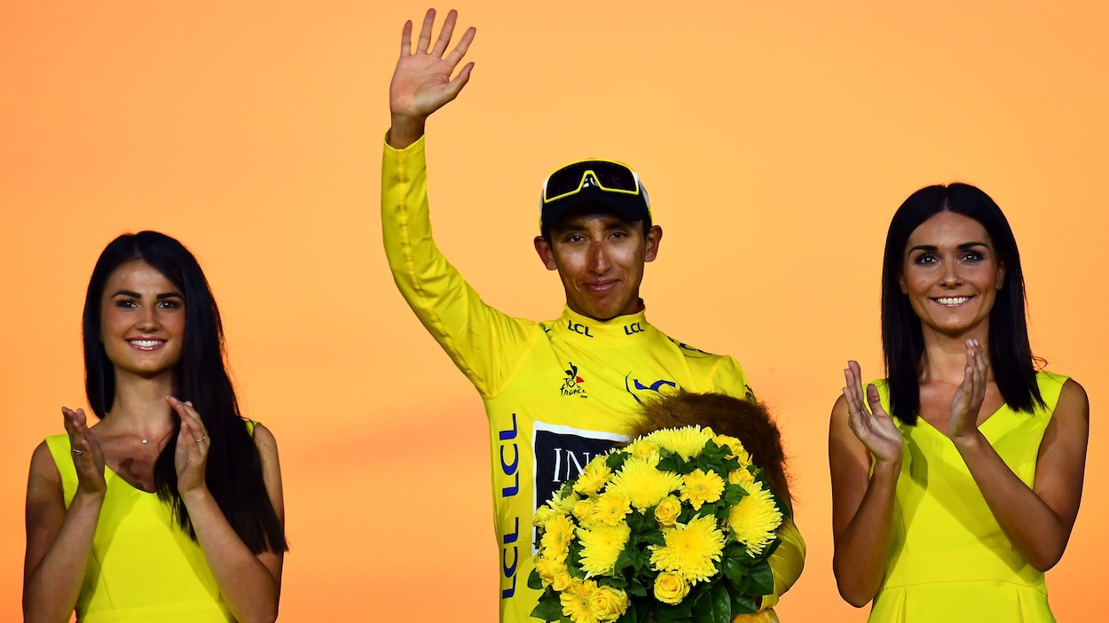 Egan Bernal, plus jeune vainqueur en 110 ans du Tour de France Radio