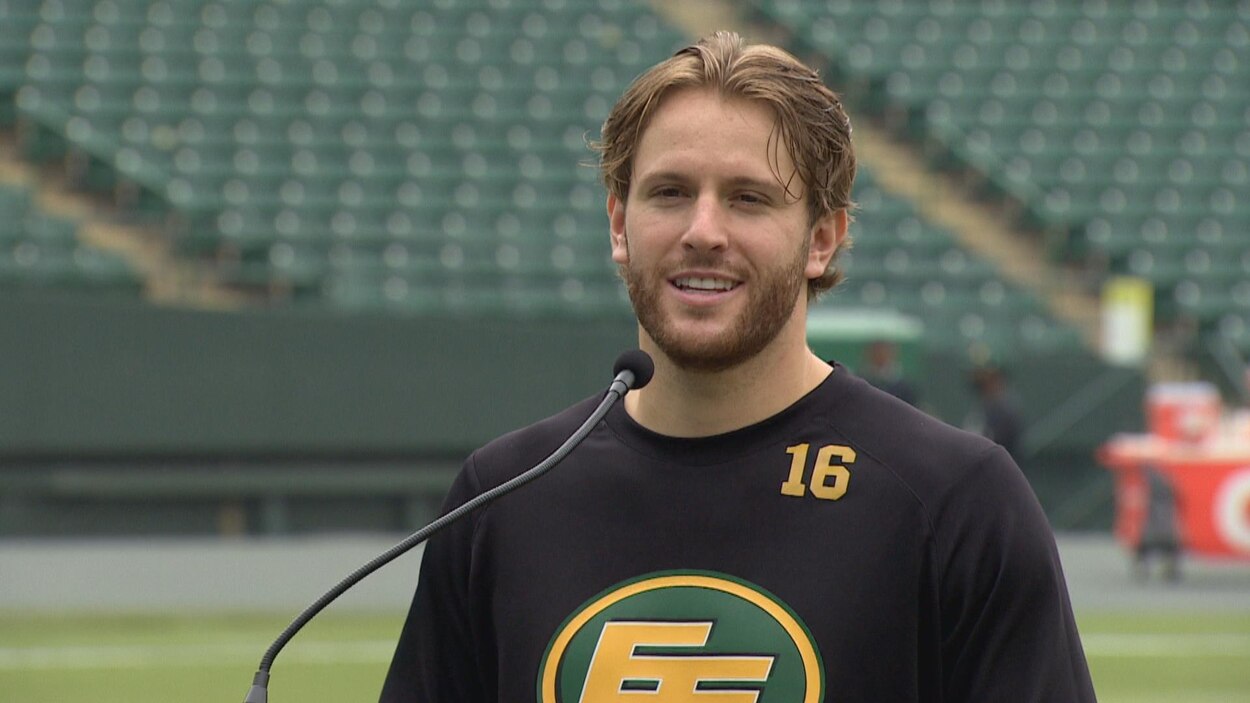 Jordan Beaulieu des Elks, vedette au Québec, incognito à Edmonton ...