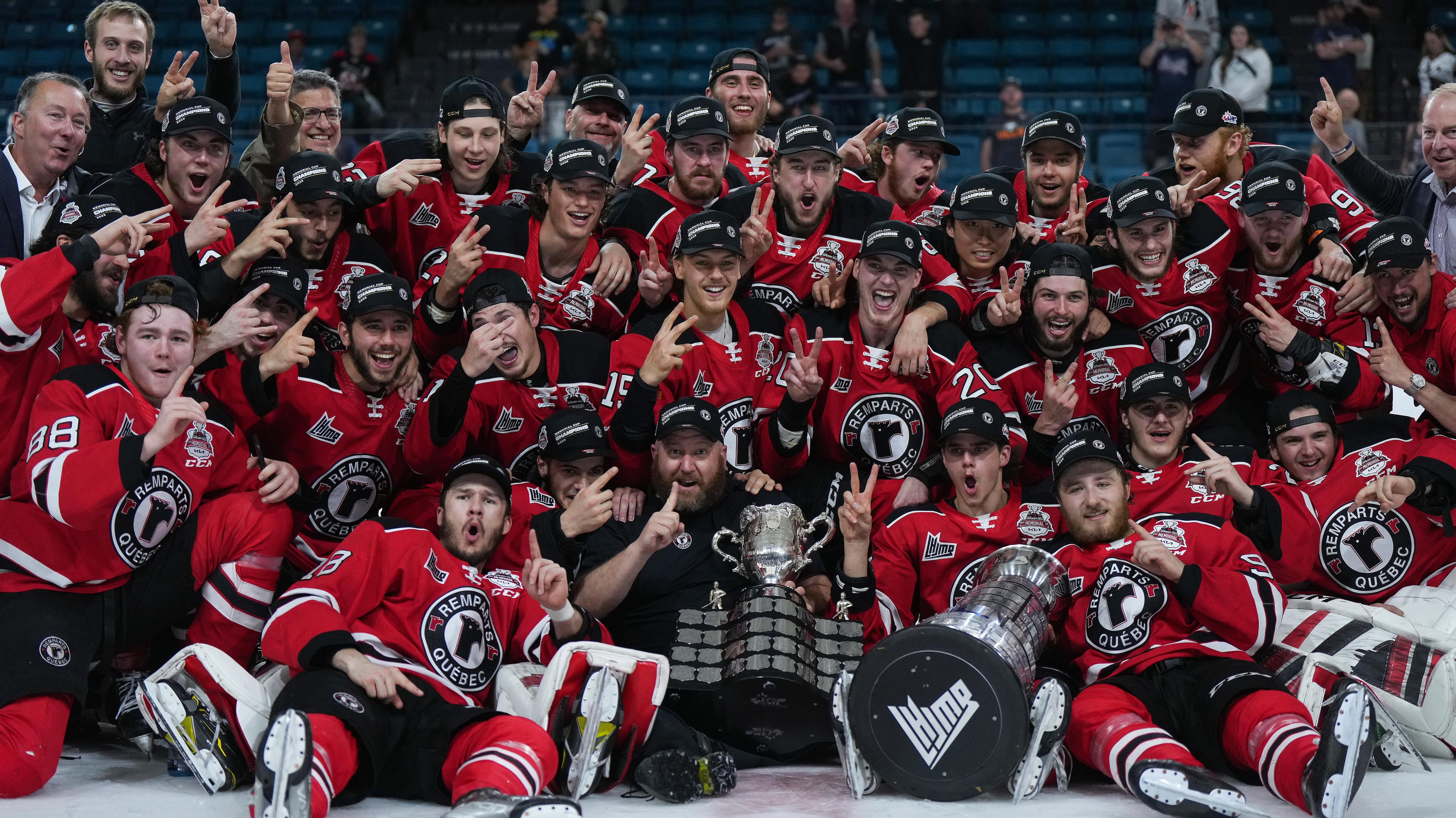 Les Remparts gagnent la Coupe Memorial | MAJ | Radio-Canada