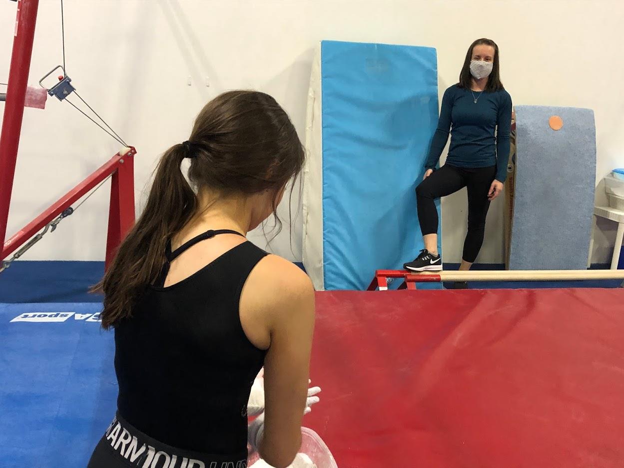 Gymnastique Alexa Melanson déjà au boulot pour faire sa place en NCAA
