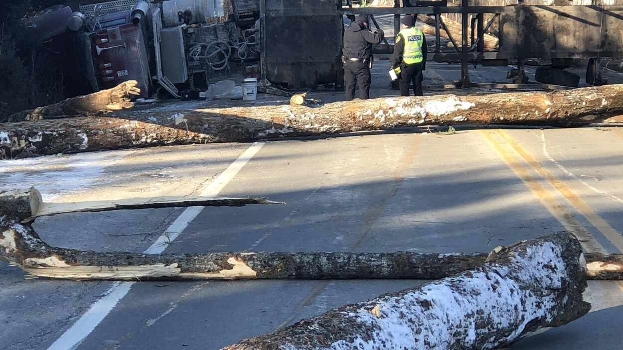 Un accident sur la route 309 à L'AngeGardien fait un mort RadioCanada