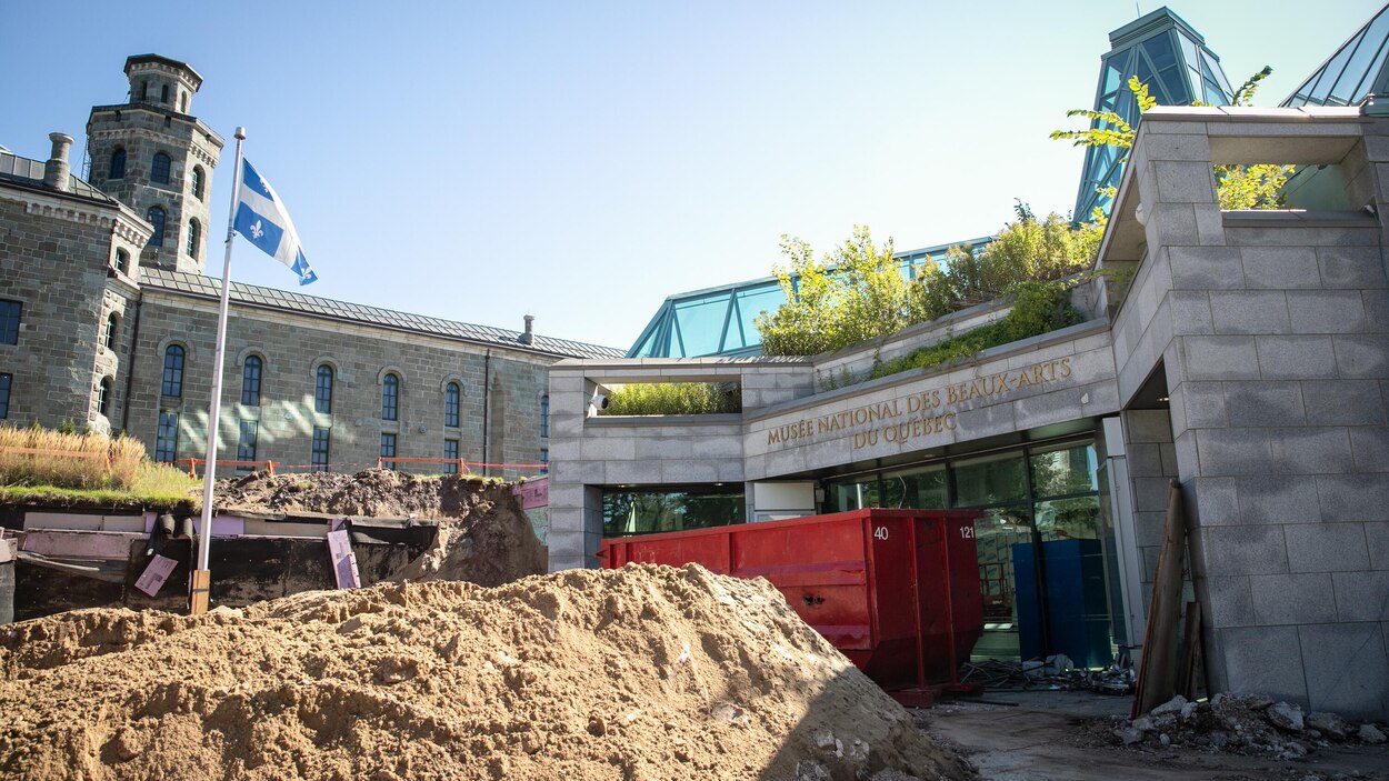 Incursion dans le chantier de l’Espace Riopelle | Radio-Canada