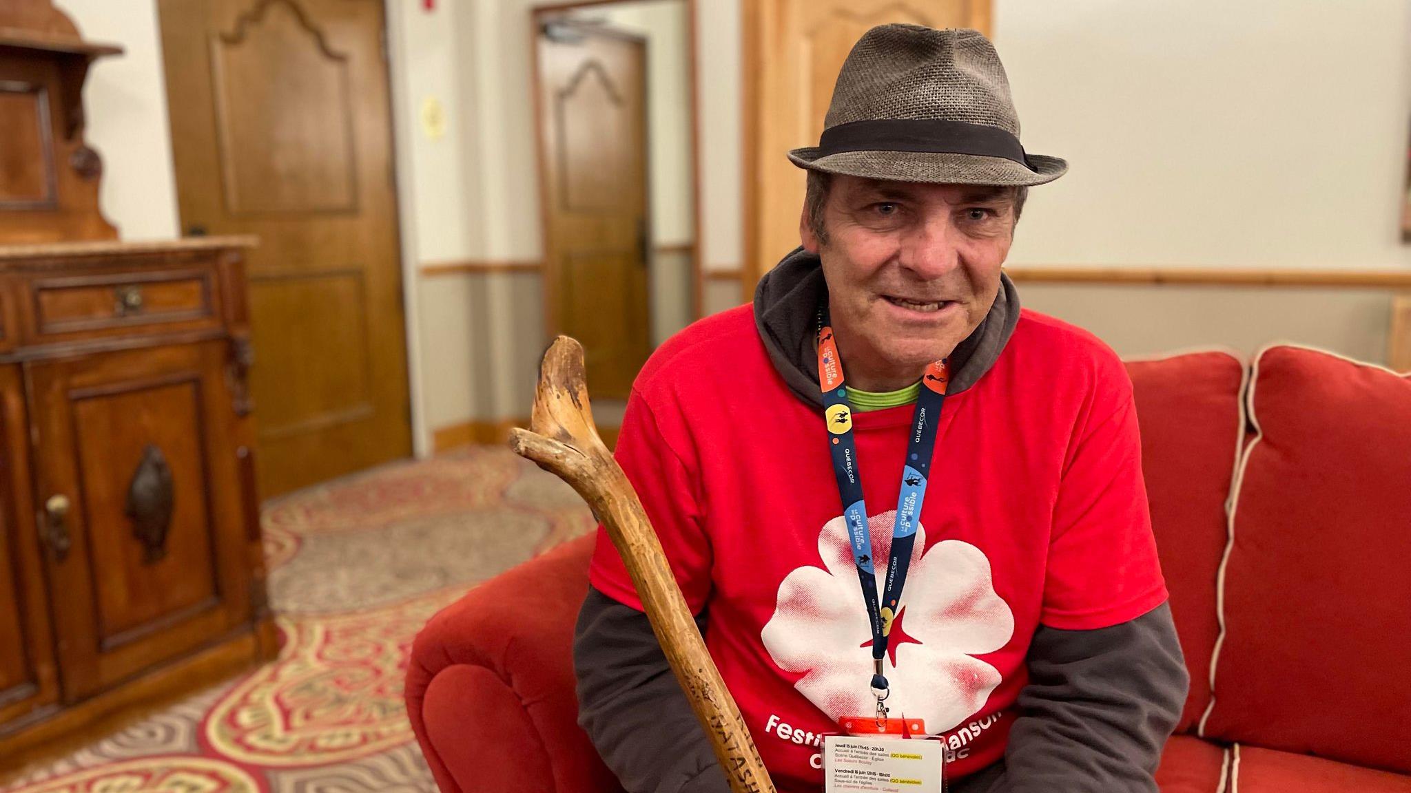 Paul Langlois, ambassadeur du Festival de la chanson de Tadoussac.