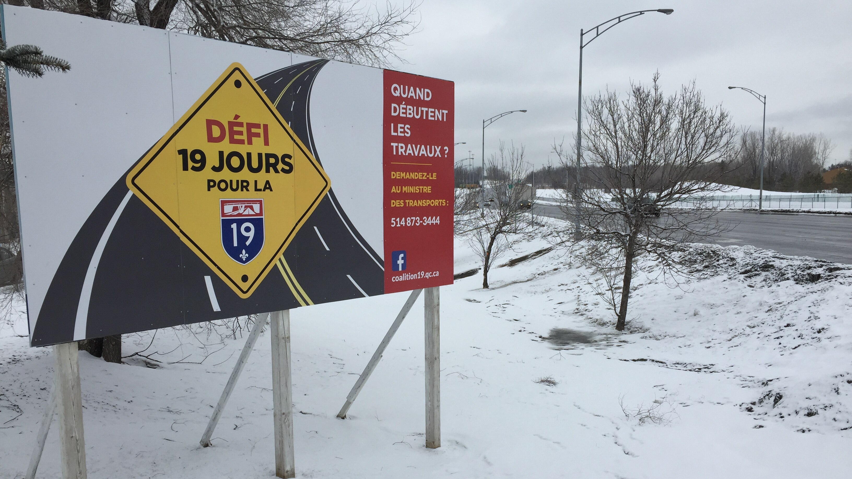 Le parachèvement de l’autoroute 19, budgété pour la 8e fois Gravel le