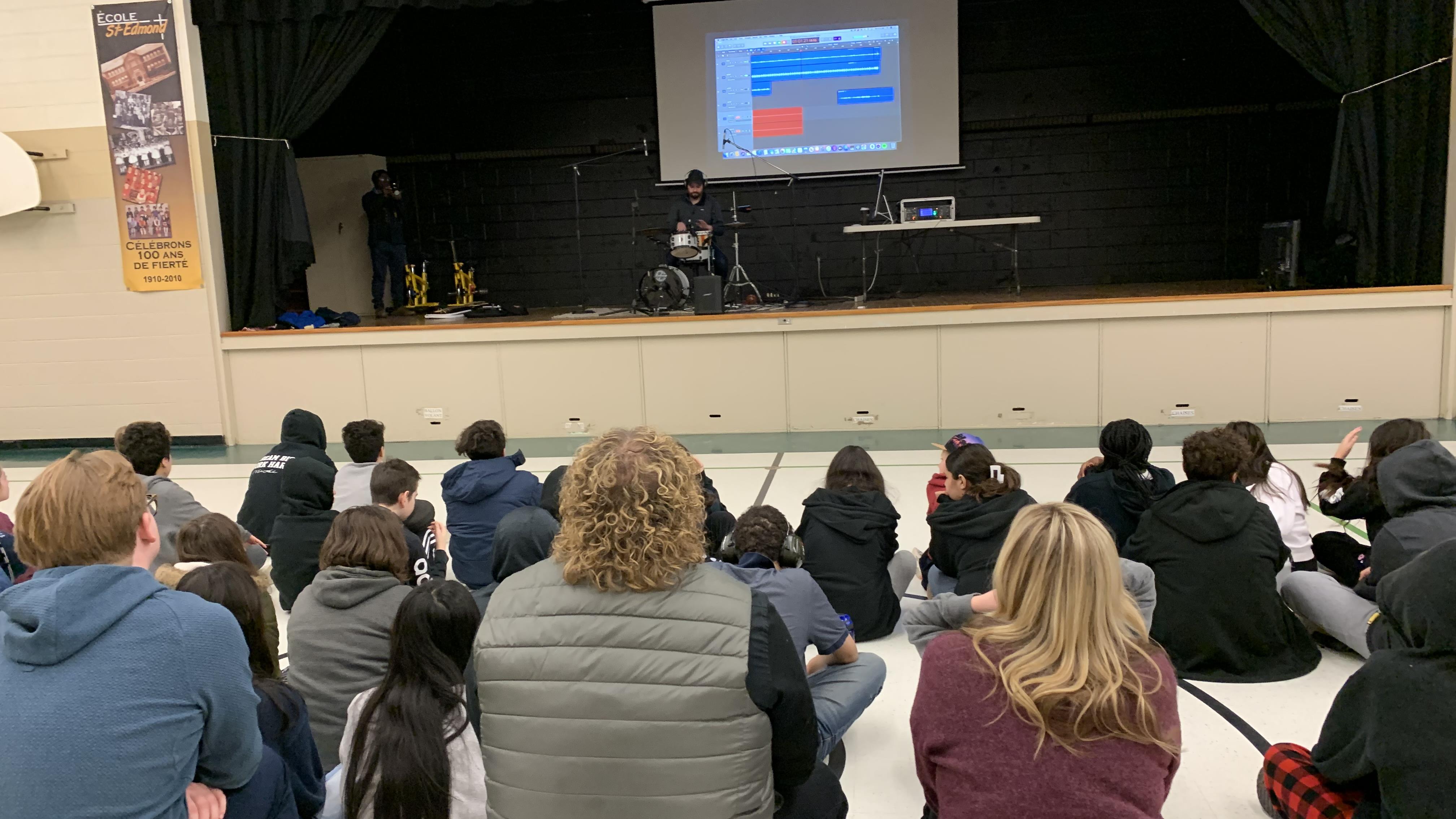 Une expérience musicale hors de l'ordinaire dans des écoles de Windsor
Une expérience musicale hors de l'ordinaire dans des écoles de Windsor