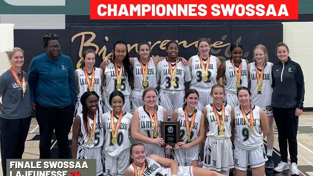 Victoire de l’équipe de basketball féminin de l’école E.J. Lajeunesse