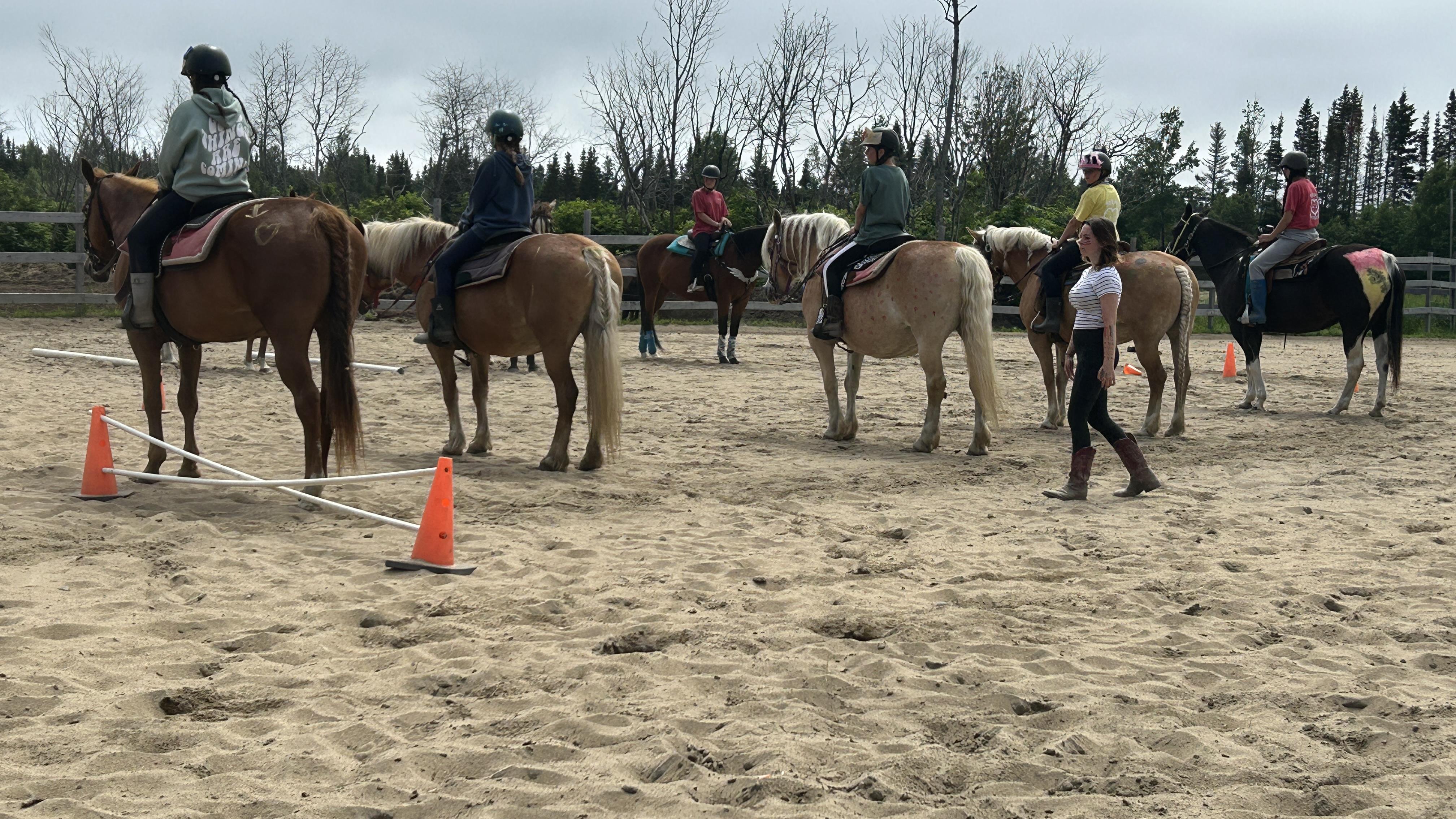 Camp de jour à la Ferme équestre CoeurCorico