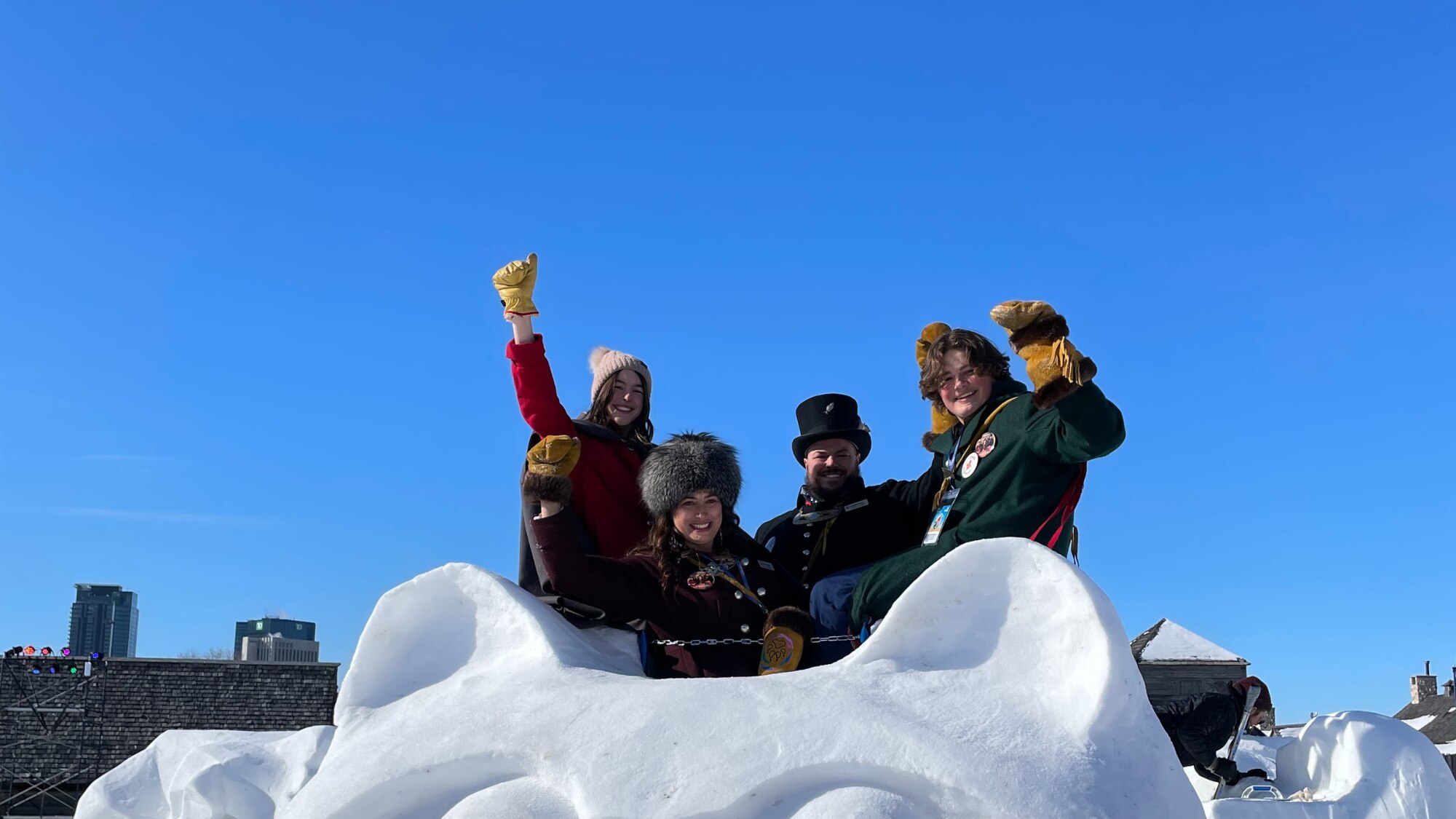 Une famille de fiers Métis pour représenter la joie de vivre
Une famille de fiers Métis pour représenter la joie de vivre