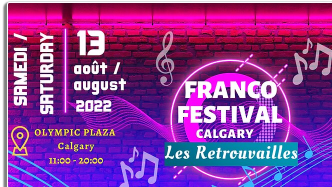 Toutes les musiques au Franco Festival de Calgary
Toutes les musiques au Franco Festival de Calgary