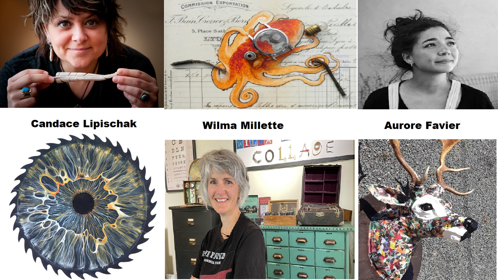 Créer de l'art avec des objets inusités
Créer de l'art avec des objets inusités