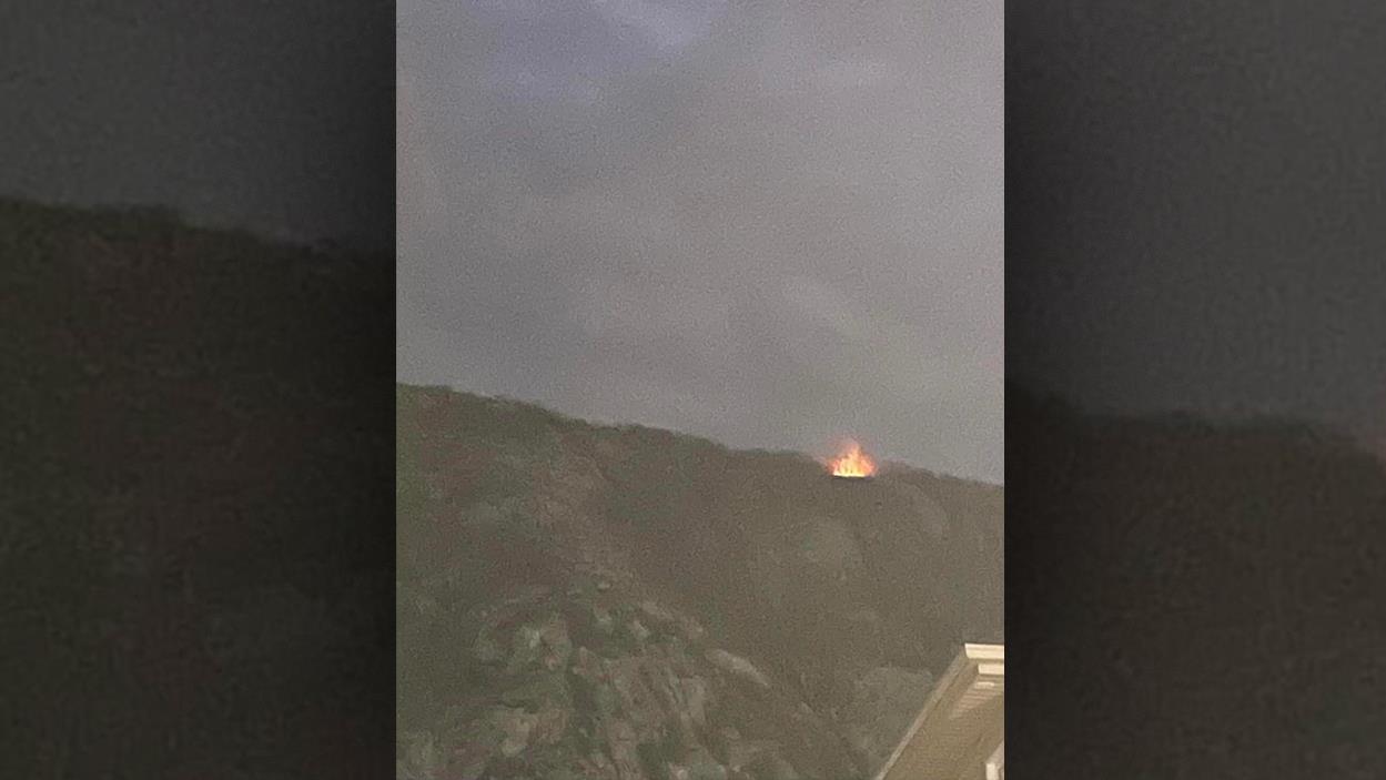 Le feu au mont SaintHilaire a été éteint grâce à des citoyens