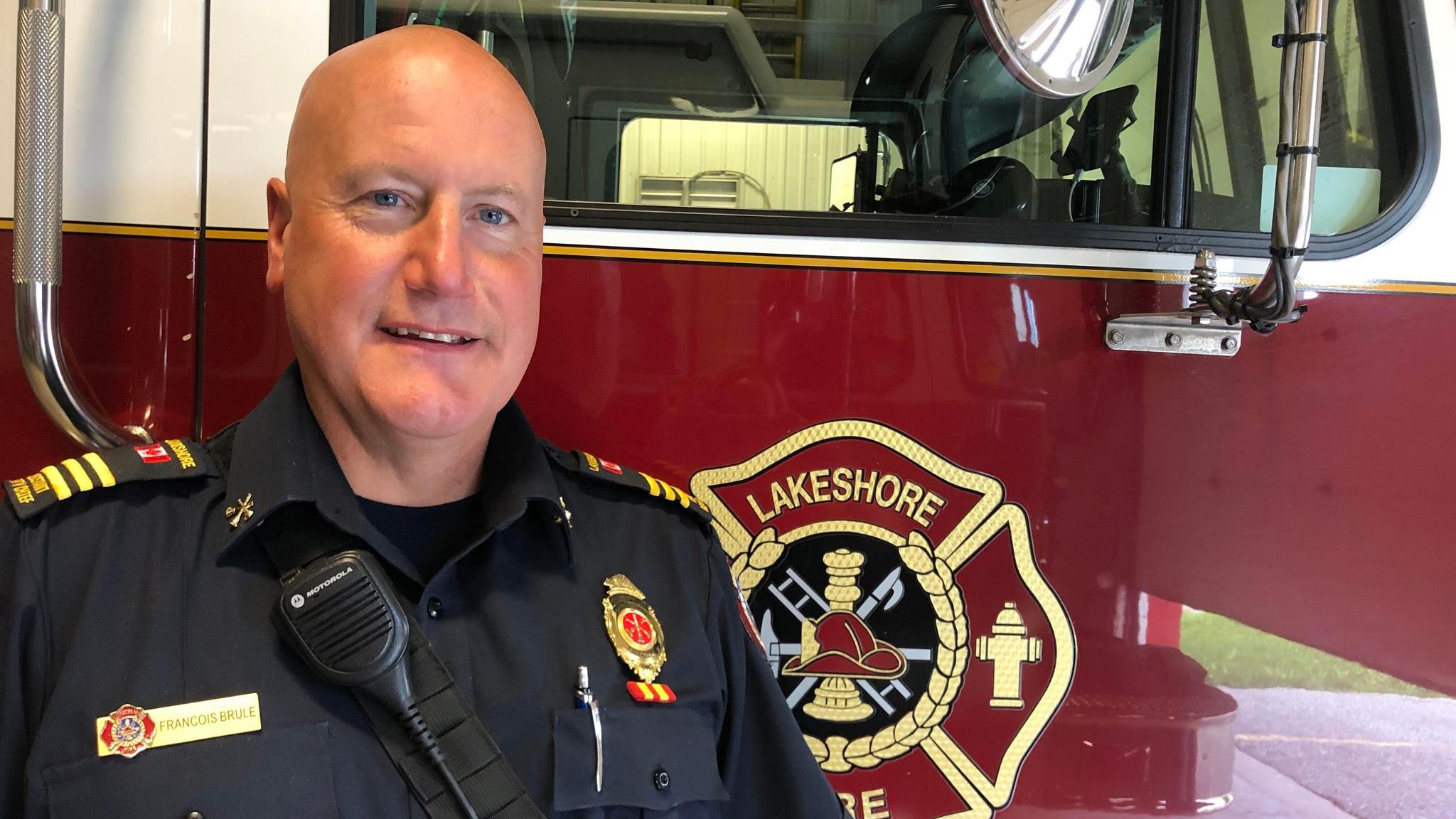 Service des incendies de Lakeshore : François Brûlé tire sa révérence