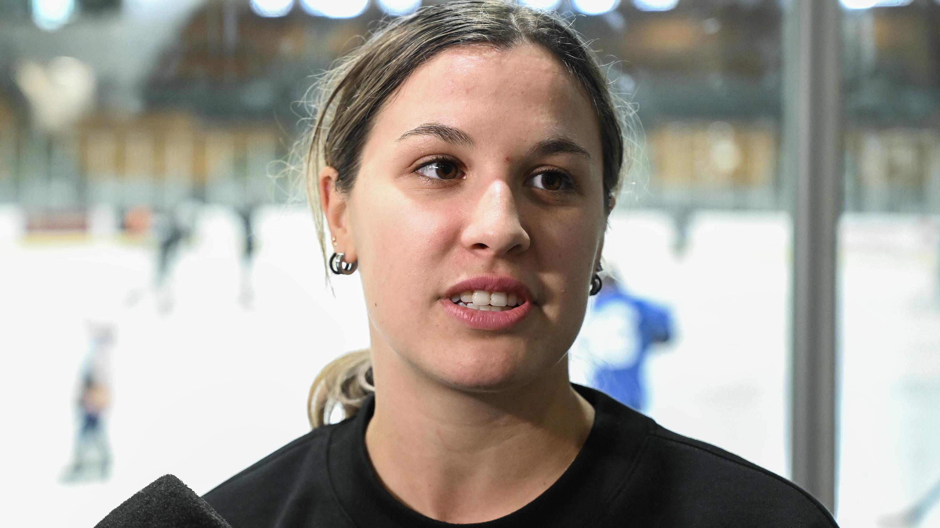 La hockeyeuse Gabrielle David vit son rêve avec Montréal