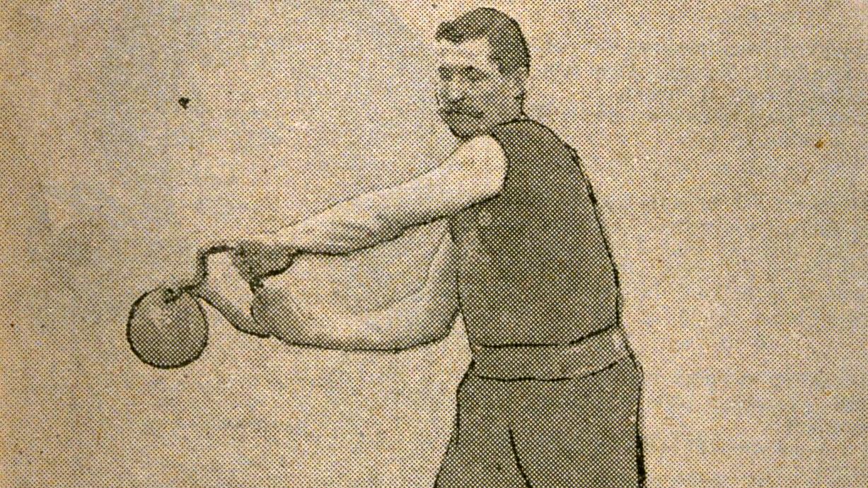 Étienne Desmarteau, premier médaillé d’or olympique du Canada français