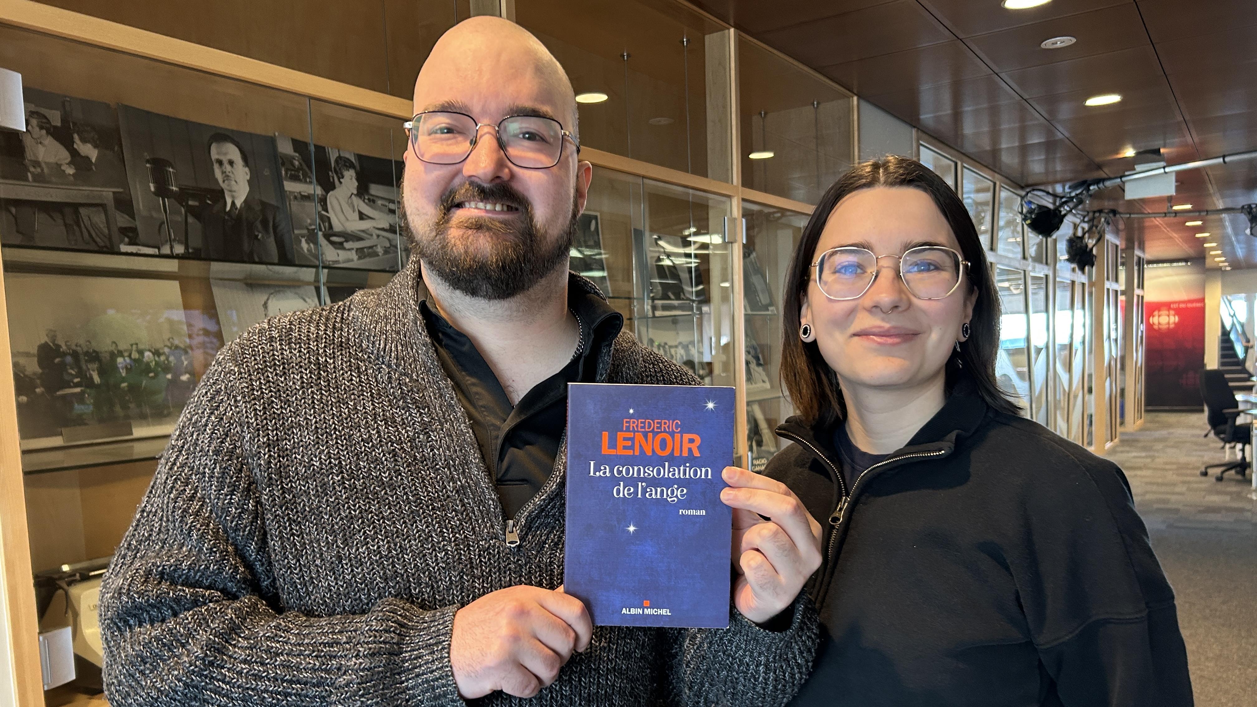 Jordan Proulx raccroche à la lecture grâce à un livre de Frédéric Lenoir
