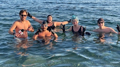 Baignades en eau glacée à Toronto