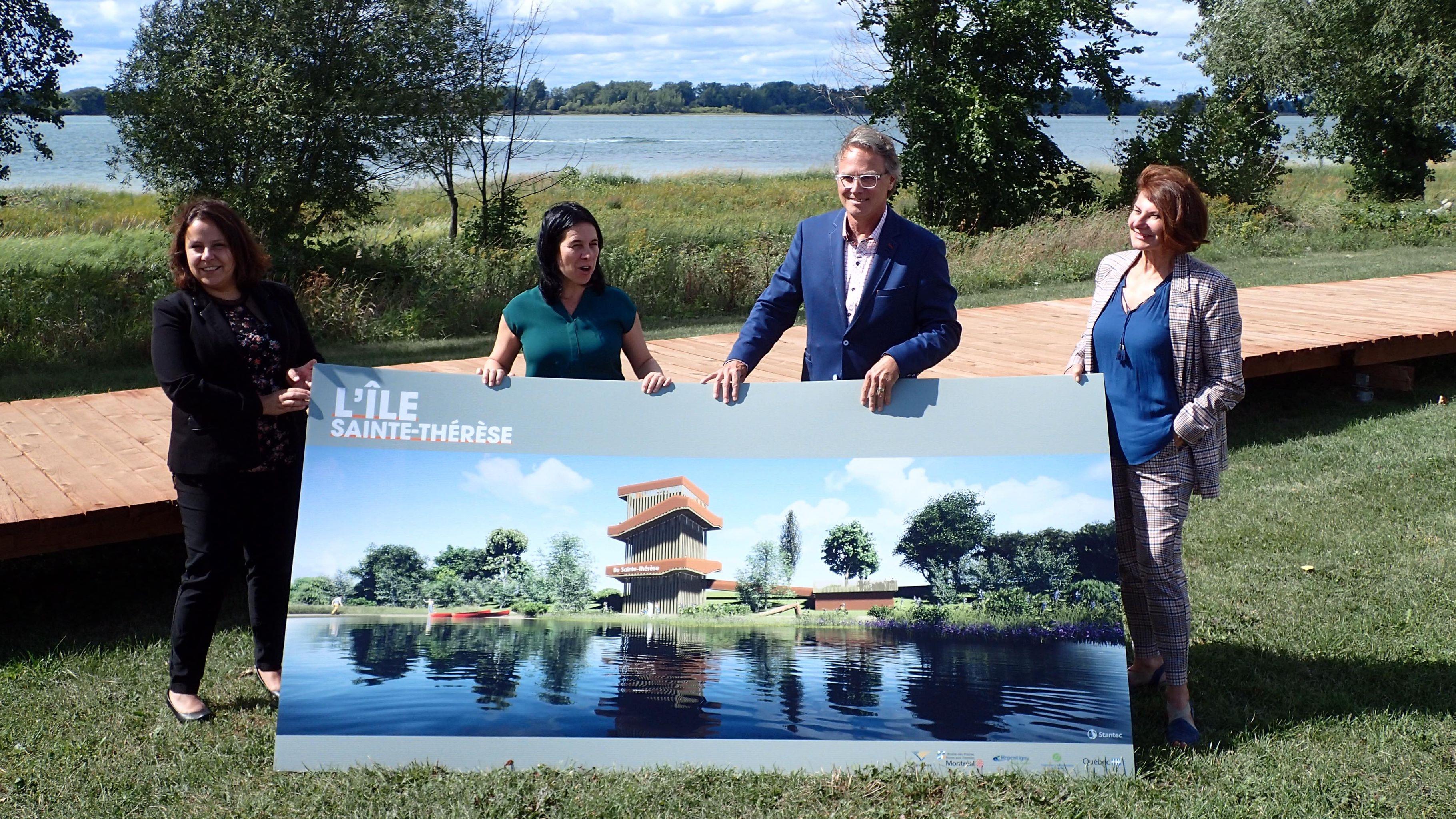 Transformer l’île SainteThérèse en parc régional une première étape