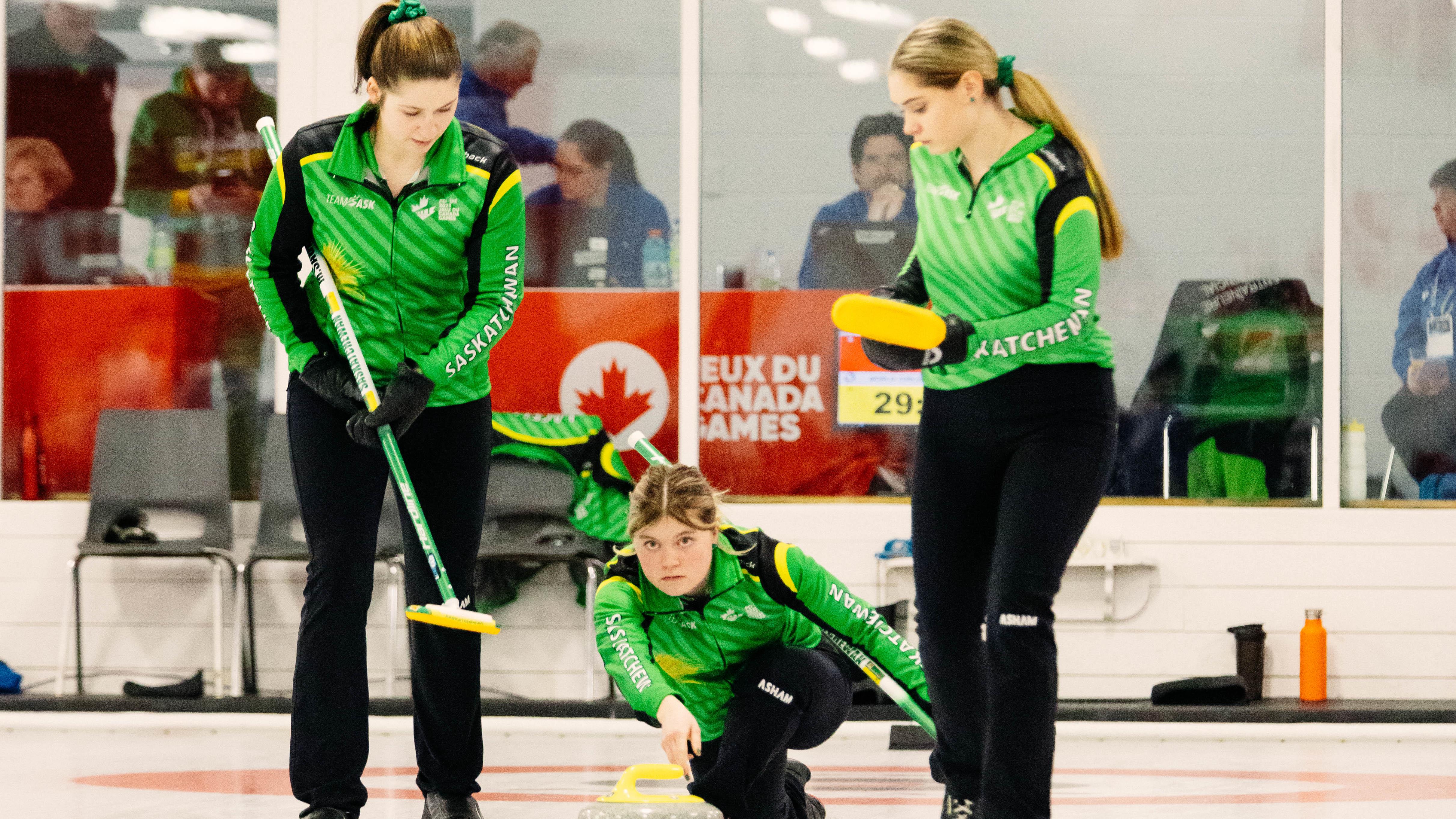 L'équipe provinciale féminine de curling espère une médaille d'or
L'équipe provinciale féminine de curling espère une médaille d'or