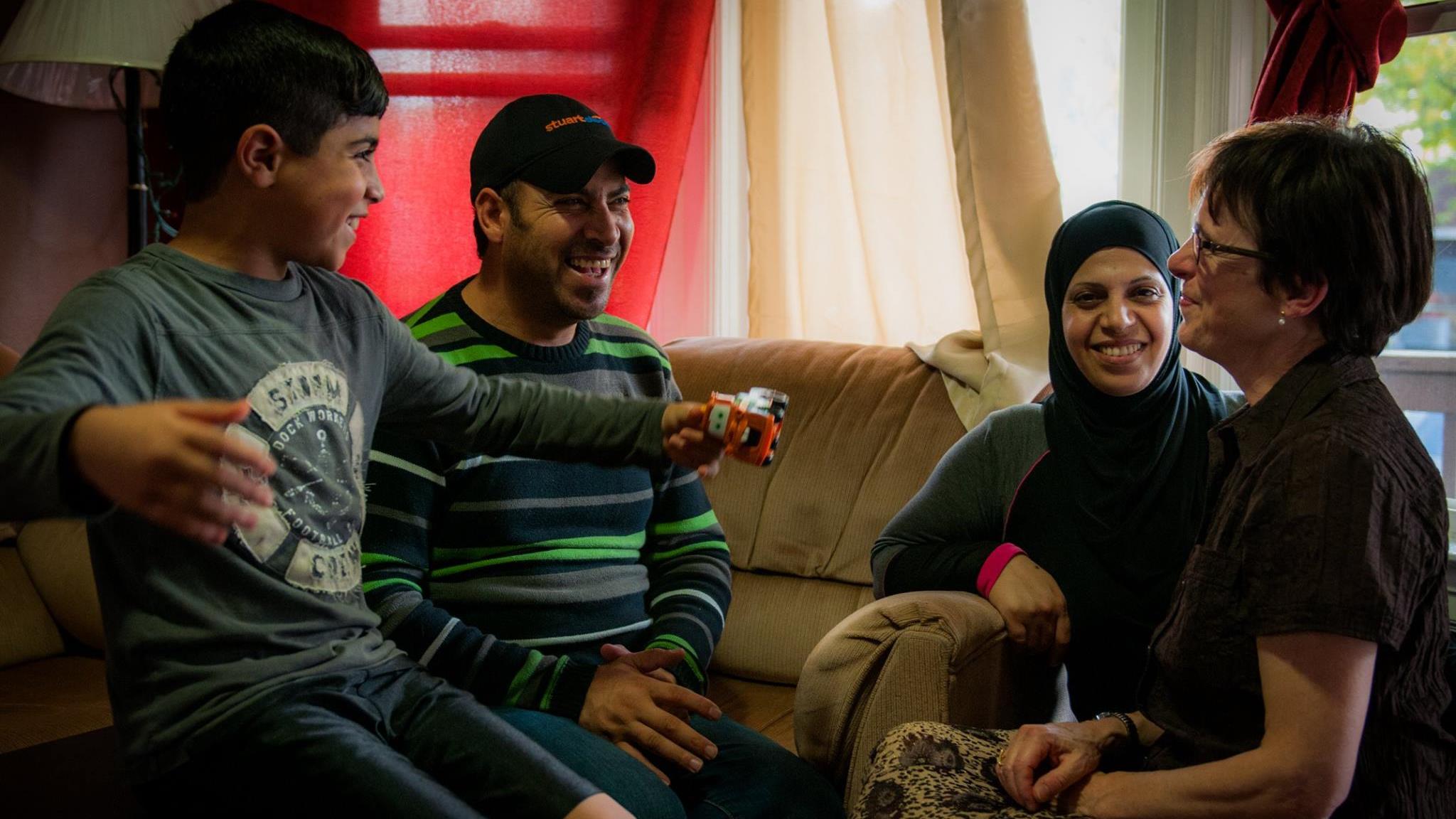 Une amitié avec une famille syrienne toujours intacte malgré la distance