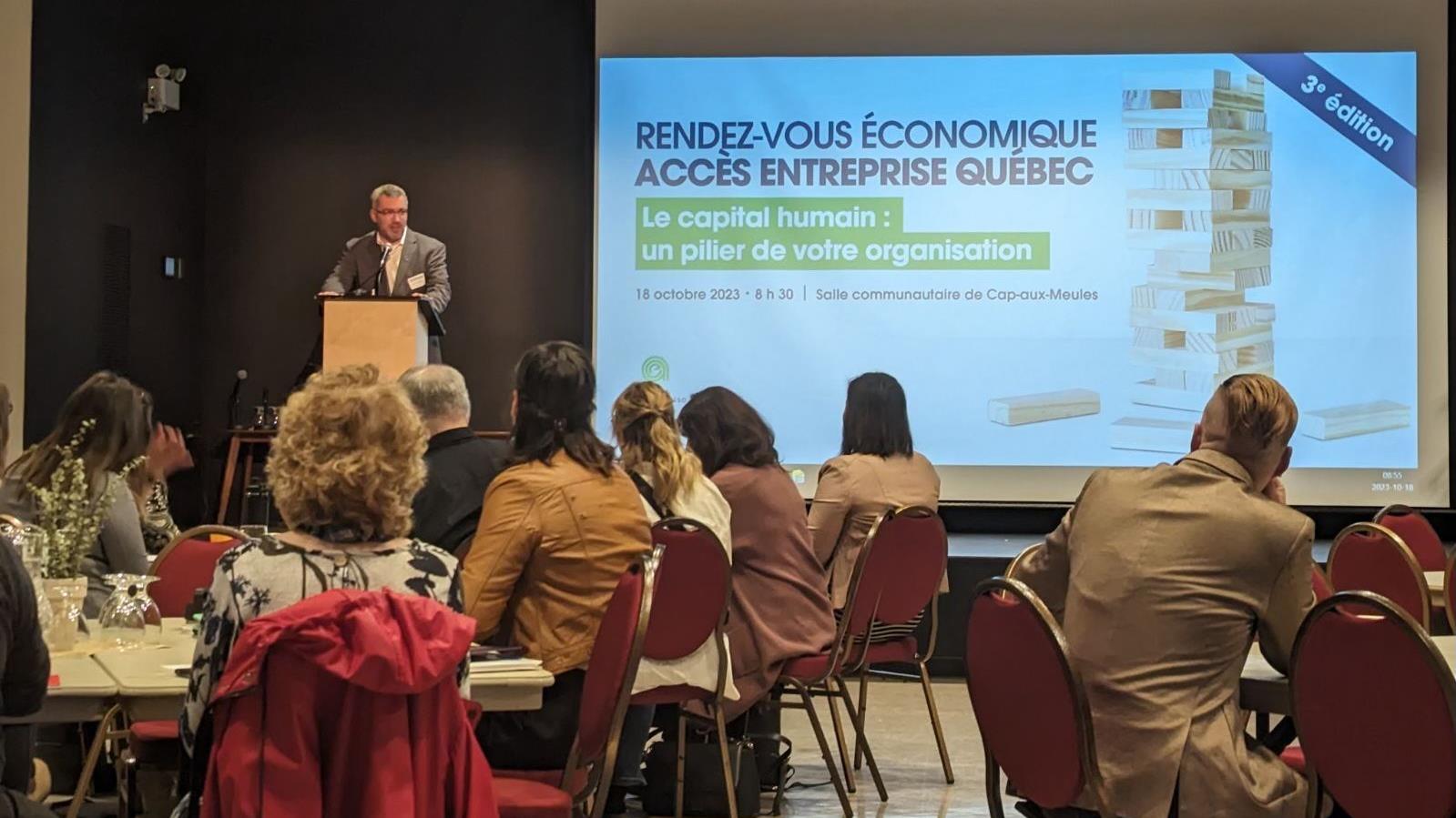 Rendez-vous économique Accès entreprise Québec aux Îles-de-la-Madeleine