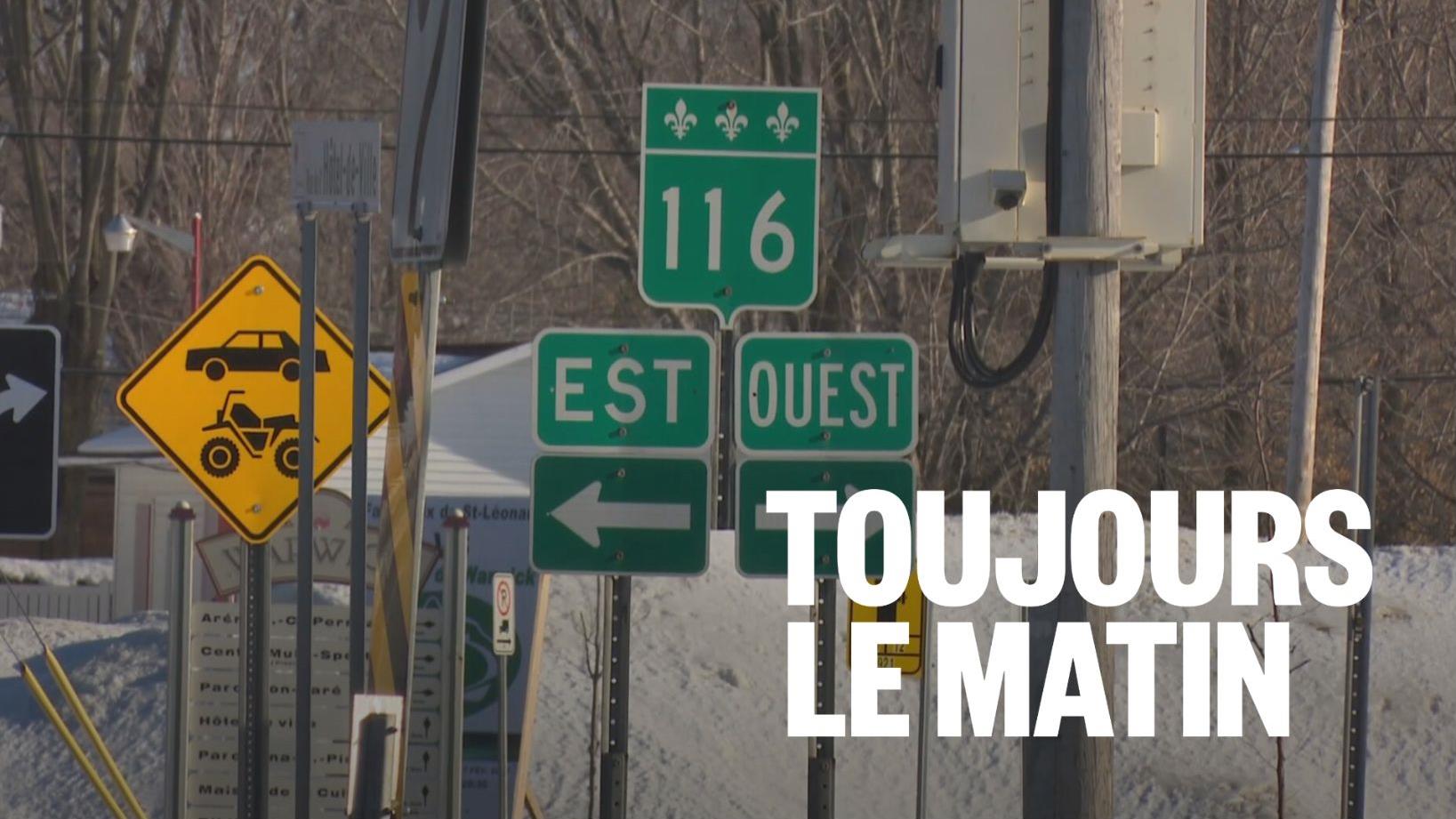 Une pétition pour rendre la route 116 plus sécuritaire