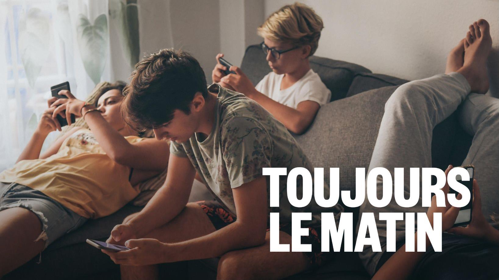 Le temps d’écran préoccupe les parents