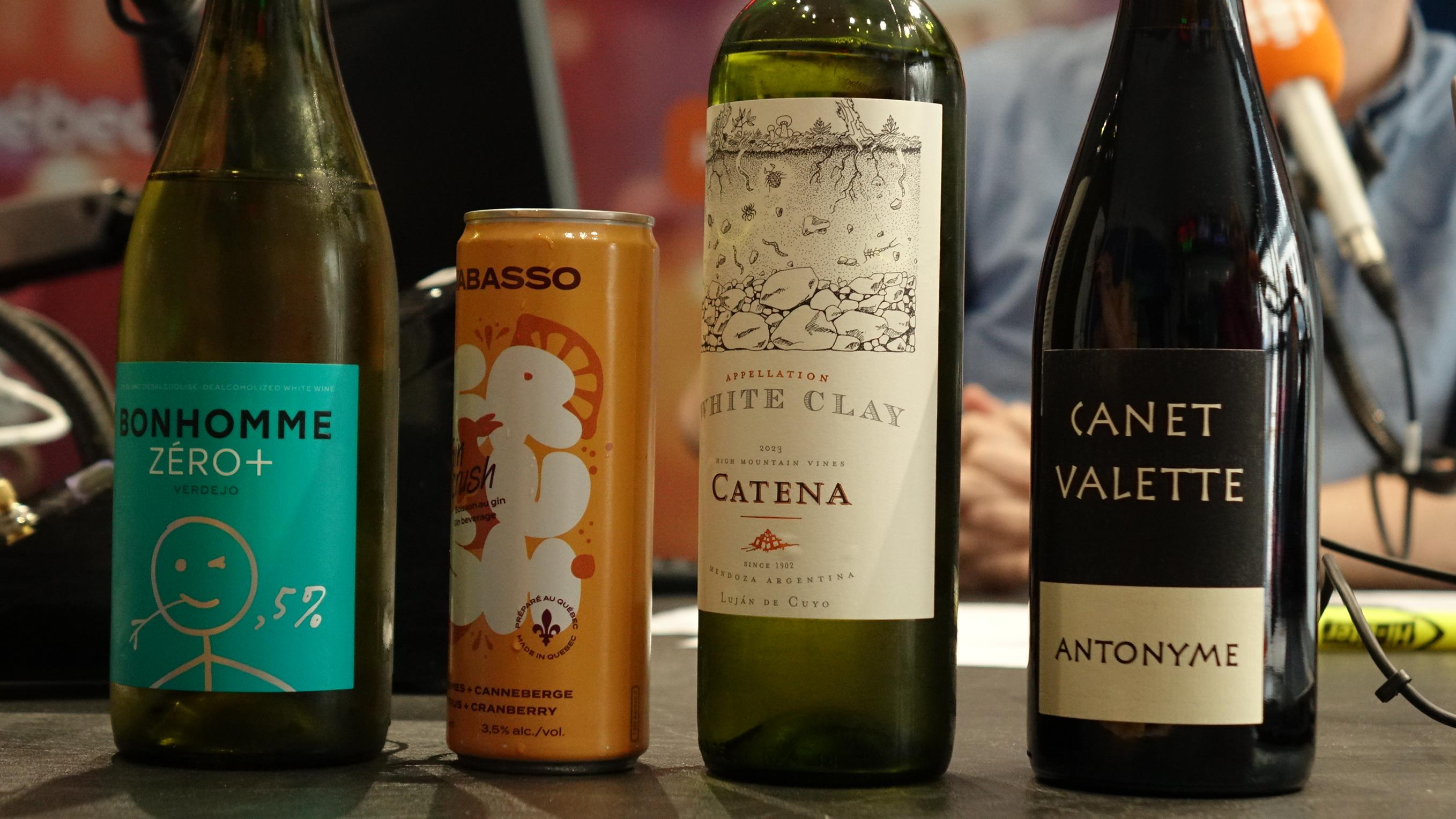 Quatre bouteilles pour profiter du congé | OHdio | Radio-Canada