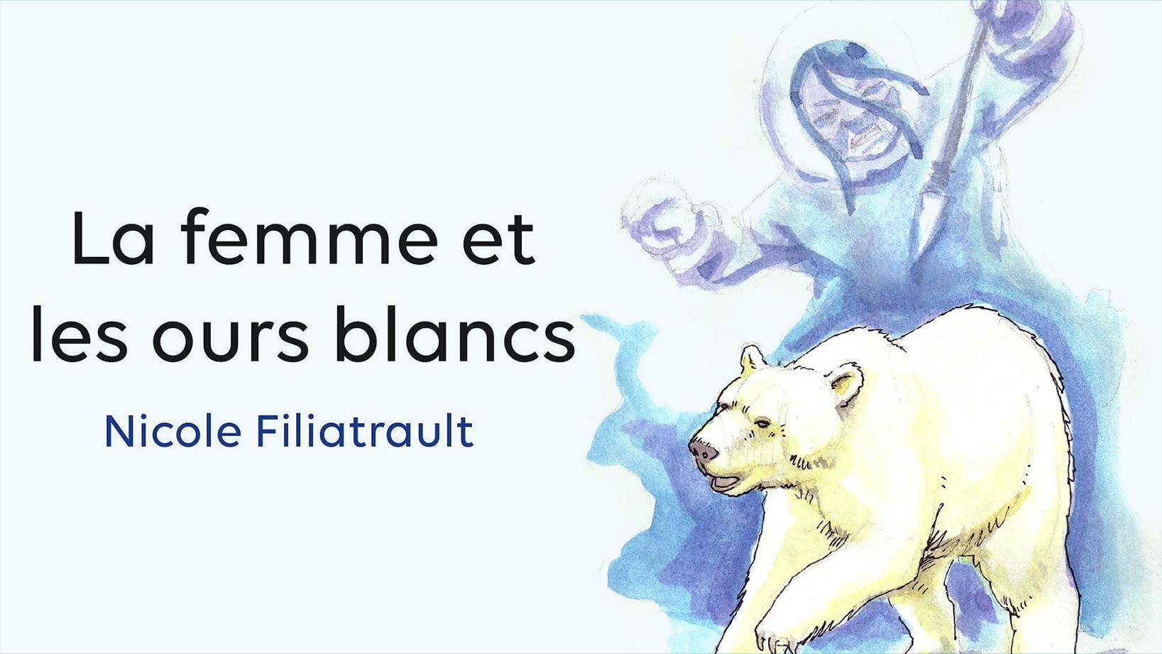 La femme et les ours blancs