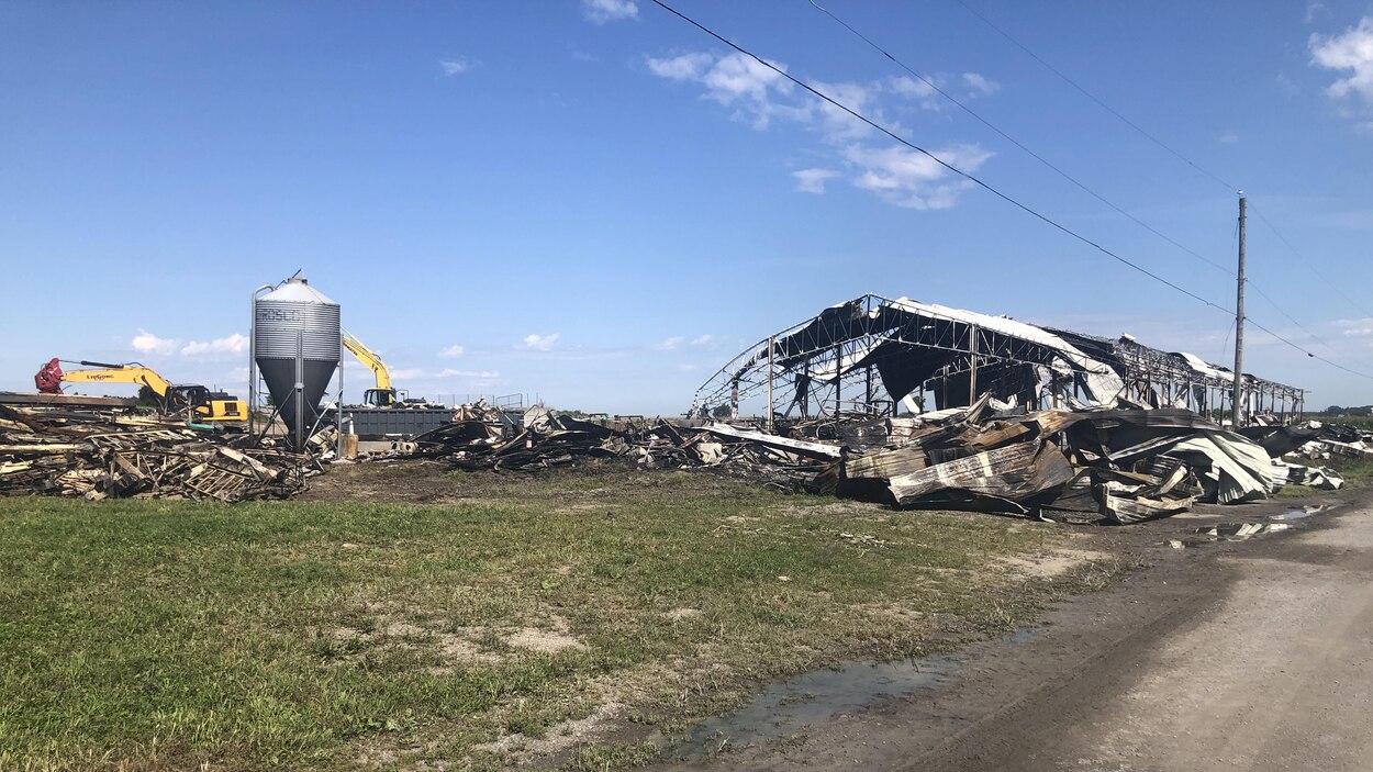 Incendie à SaintThéodored’Acton la famille Croteau ne baisse pas