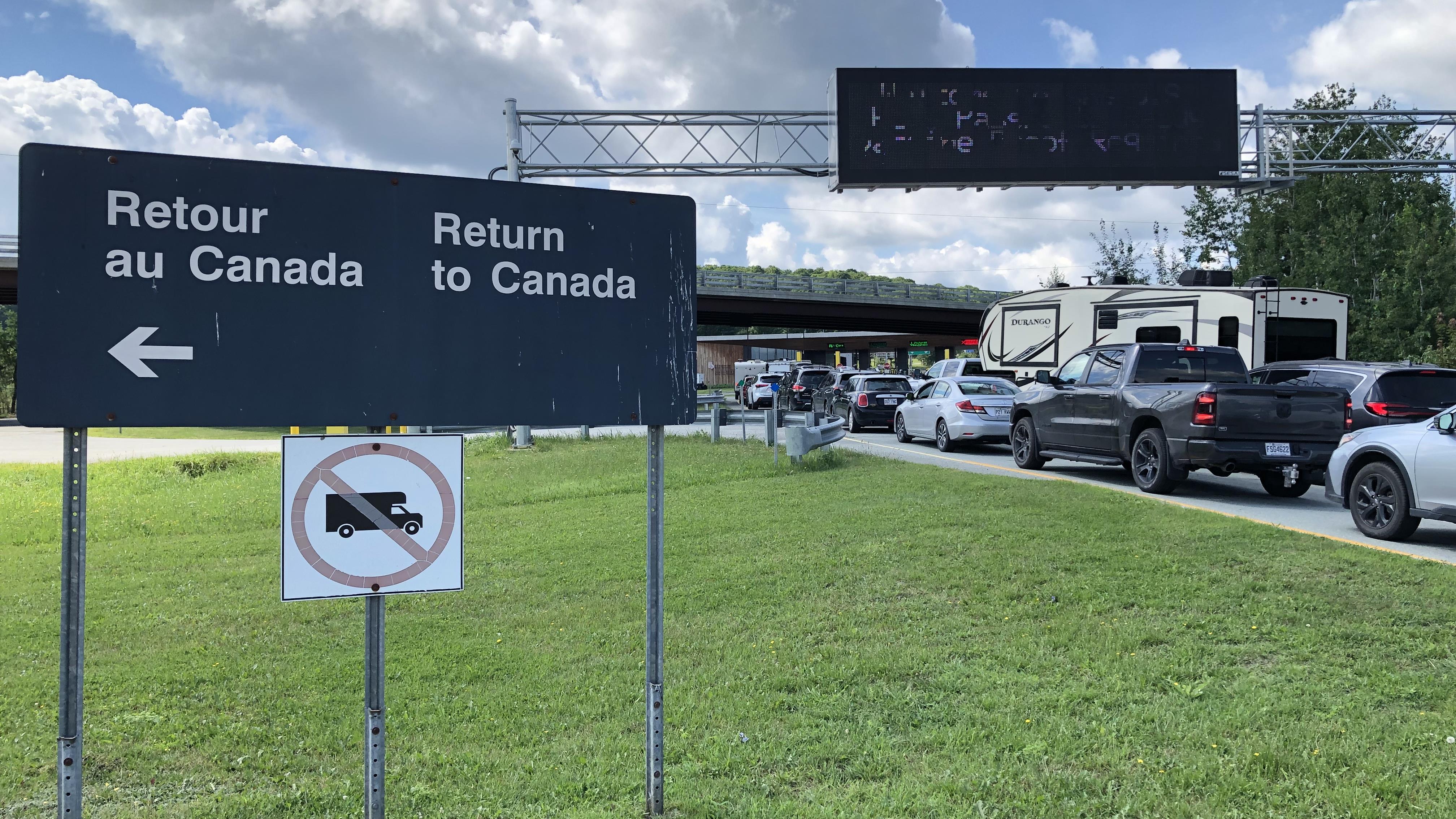 Temps d'attente a discount la frontiere canadienne