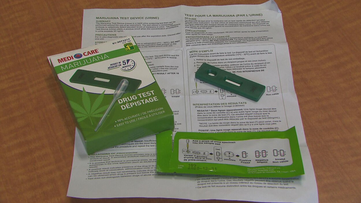 Test salivaire THC (Cannabis) 15 ng/ml - Le Green Spot CBD Shop