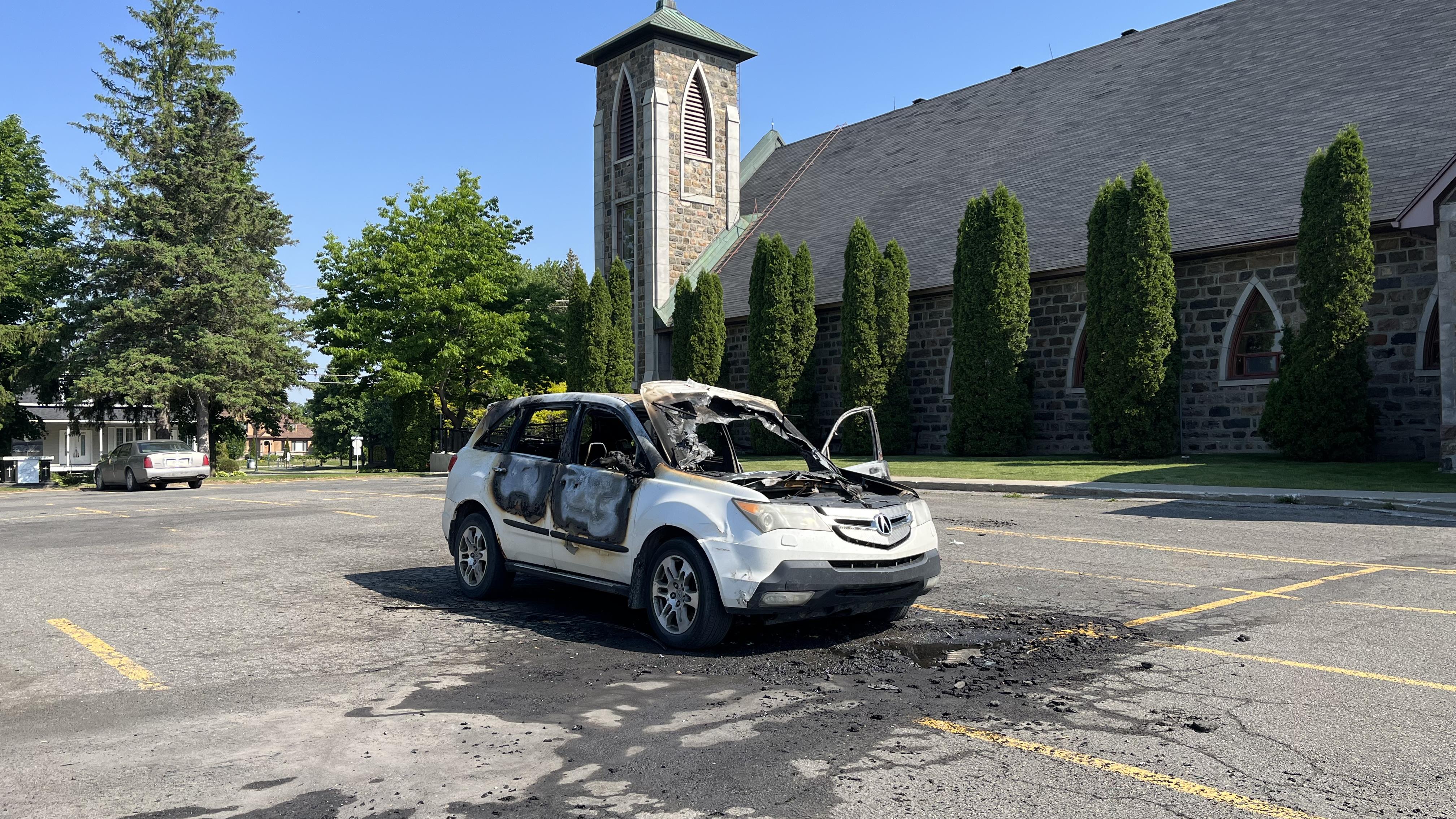 Cinq incendies suspects à SaintGermaindeGrantham RadioCanada Mini