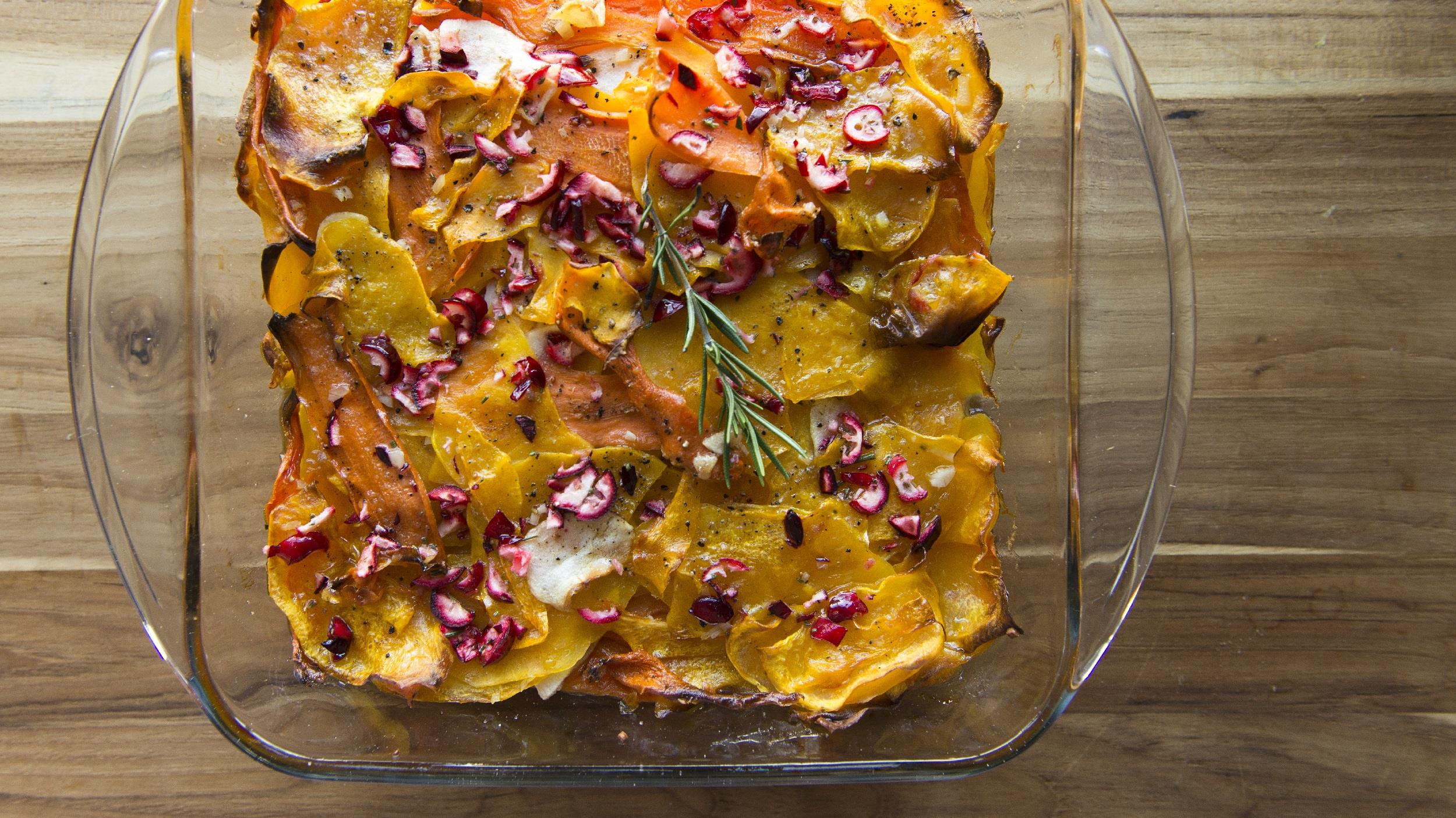 Etage De Courge Et De Carottes A La Pomme Mordu