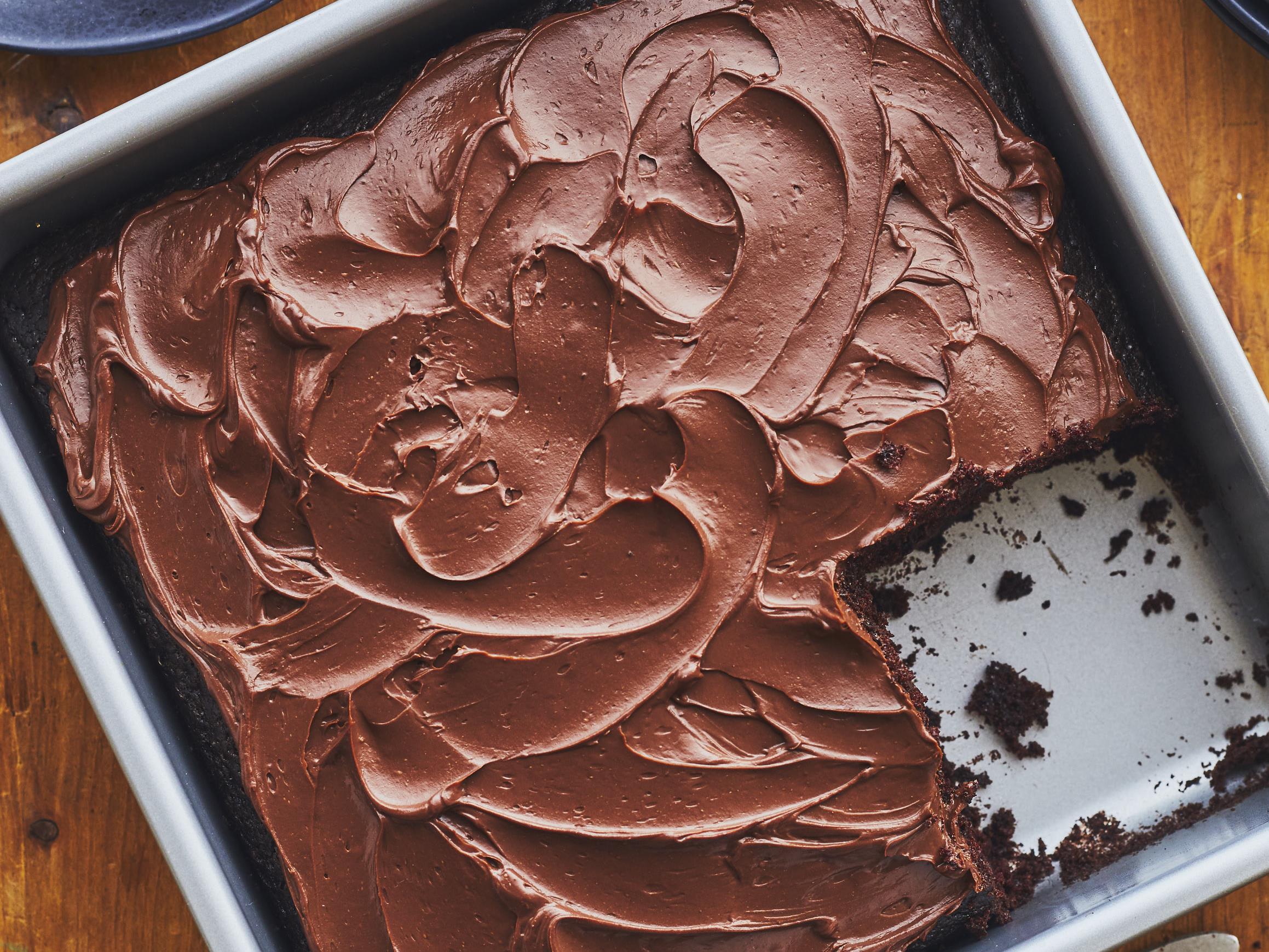 Gâteau au chocolat sans sucre ni lactose