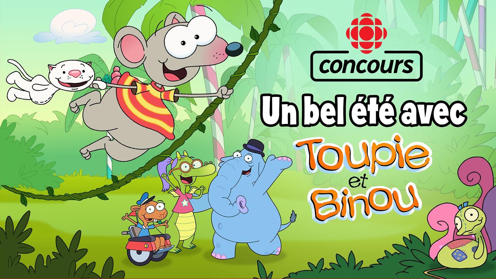 Concours Un bel été avec Toupie et Binou