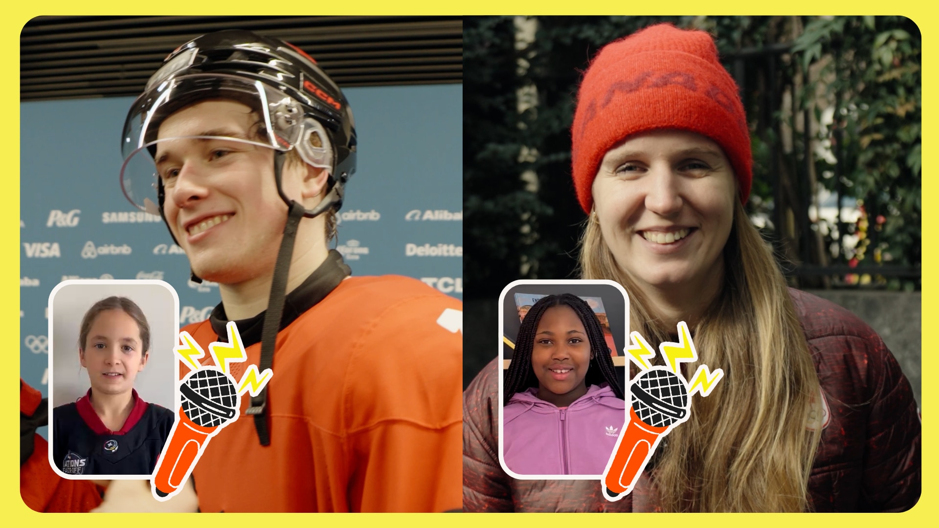 Nos athlètes olympiques répondent aux questions des jeunes!
